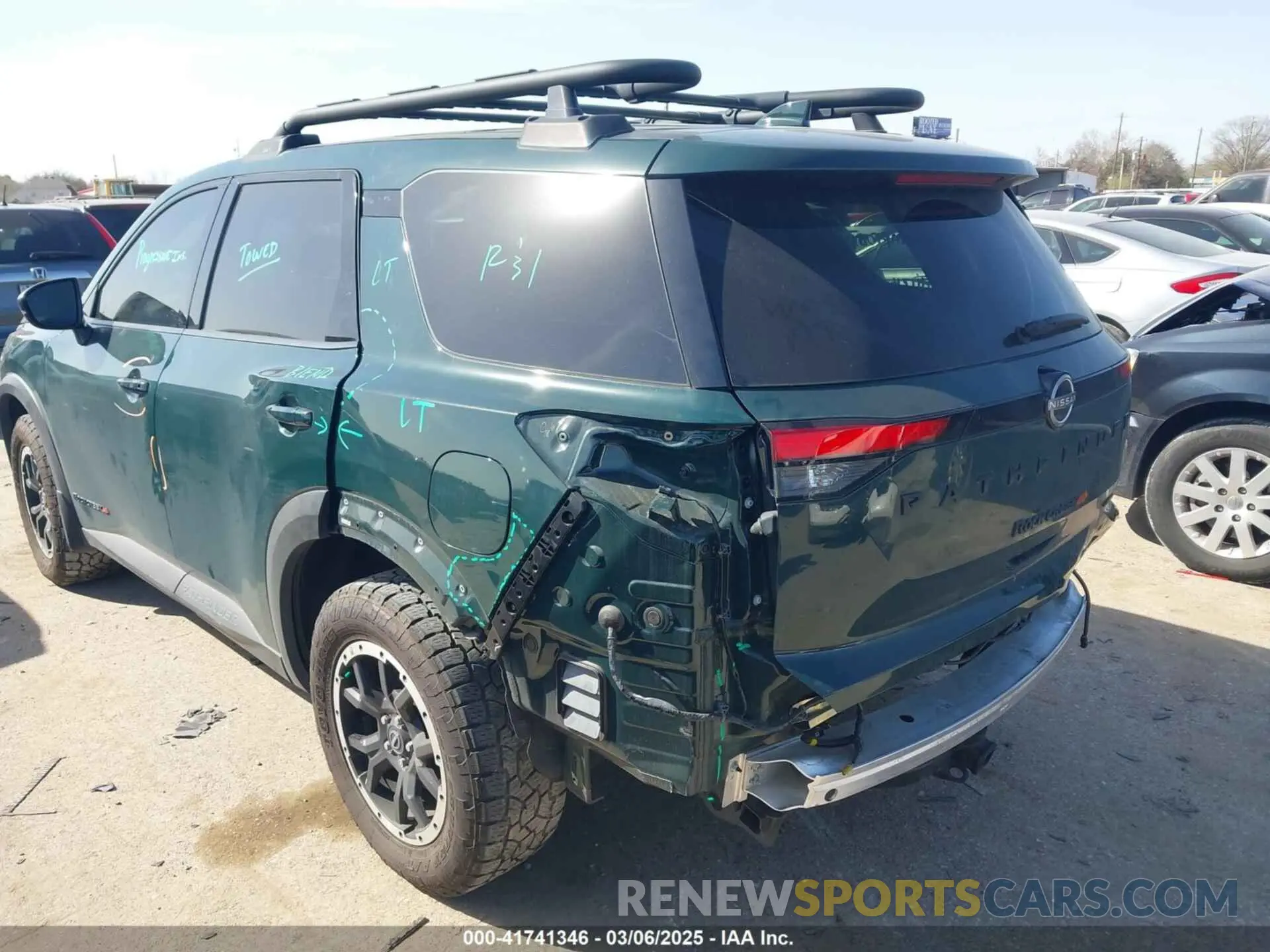 6 fotografías del automóvil dañado 5N1DR3BD1PC237447 NISSAN PATHFINDER 2023
