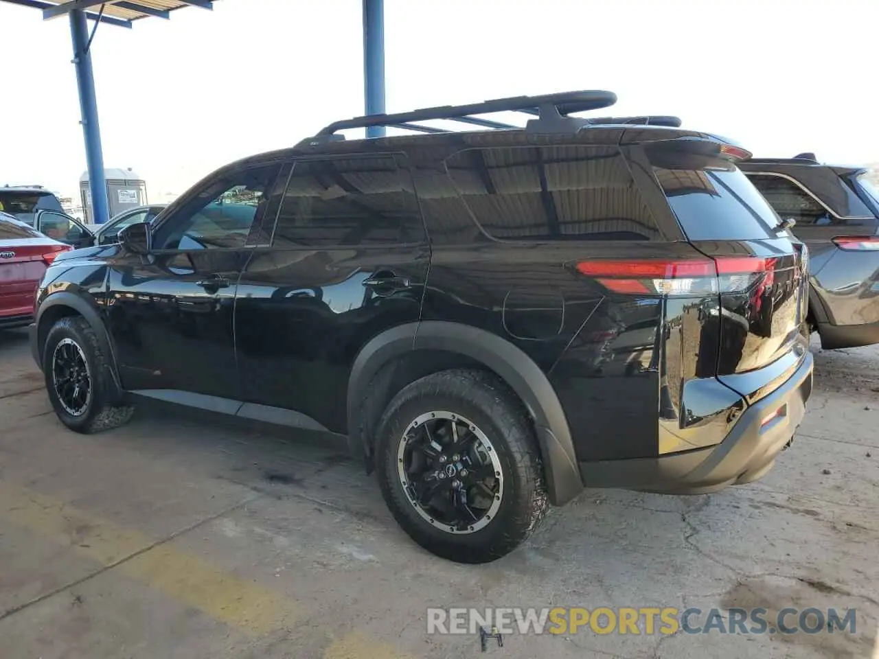 2 fotografías del automóvil dañado 5N1DR3BD7PC270016 NISSAN PATHFINDER 2023