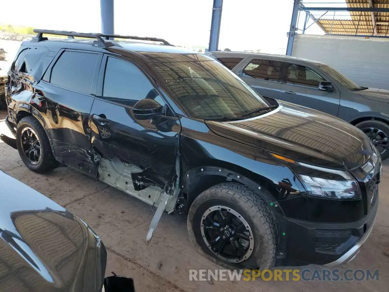 4 fotografías del automóvil dañado 5N1DR3BD7PC270016 NISSAN PATHFINDER 2023