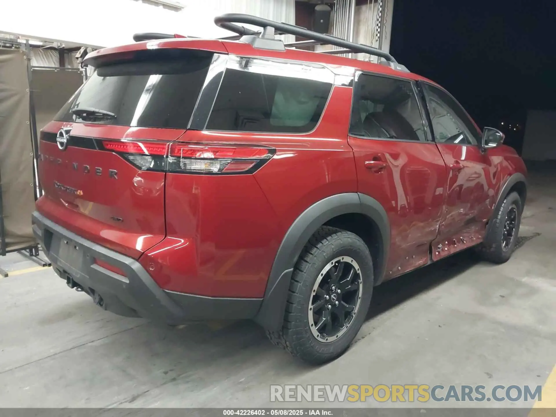 4 fotografías del automóvil dañado 5N1DR3BD7PC276625 NISSAN PATHFINDER 2023