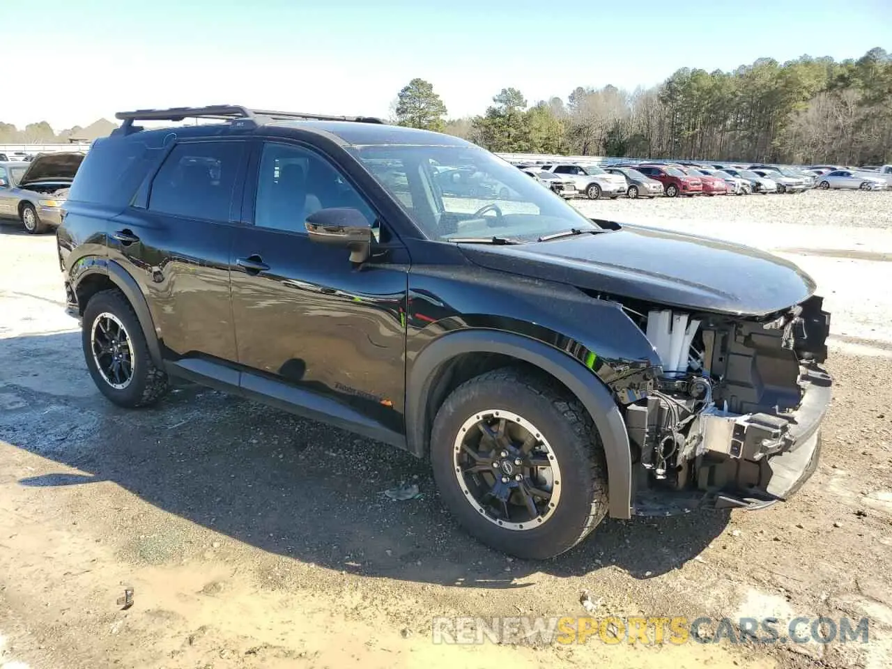 4 fotografías del automóvil dañado 5N1DR3BD9PC230150 NISSAN PATHFINDER 2023