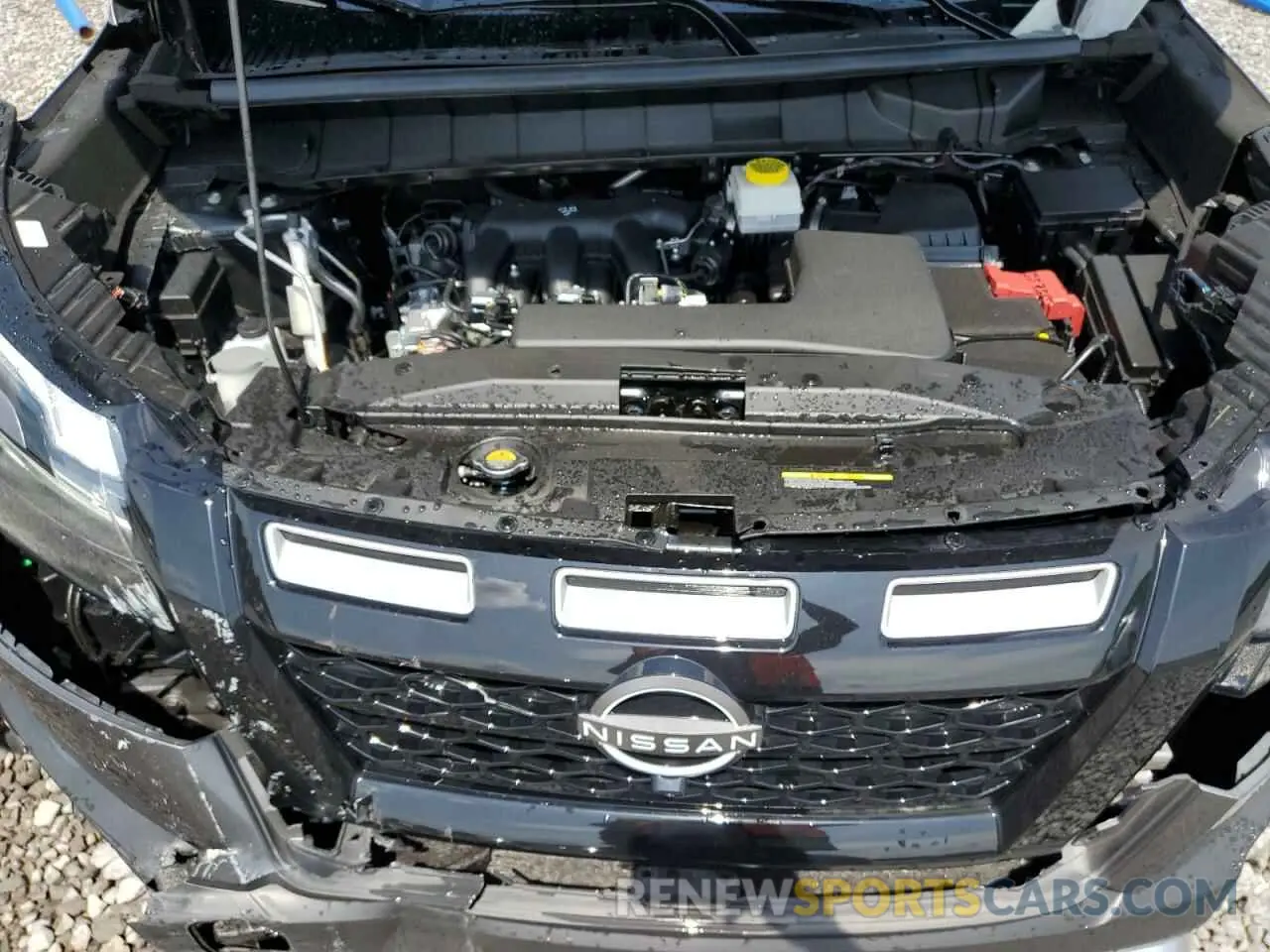 12 fotografías del automóvil dañado 5N1DR3BD9PC275069 NISSAN PATHFINDER 2023