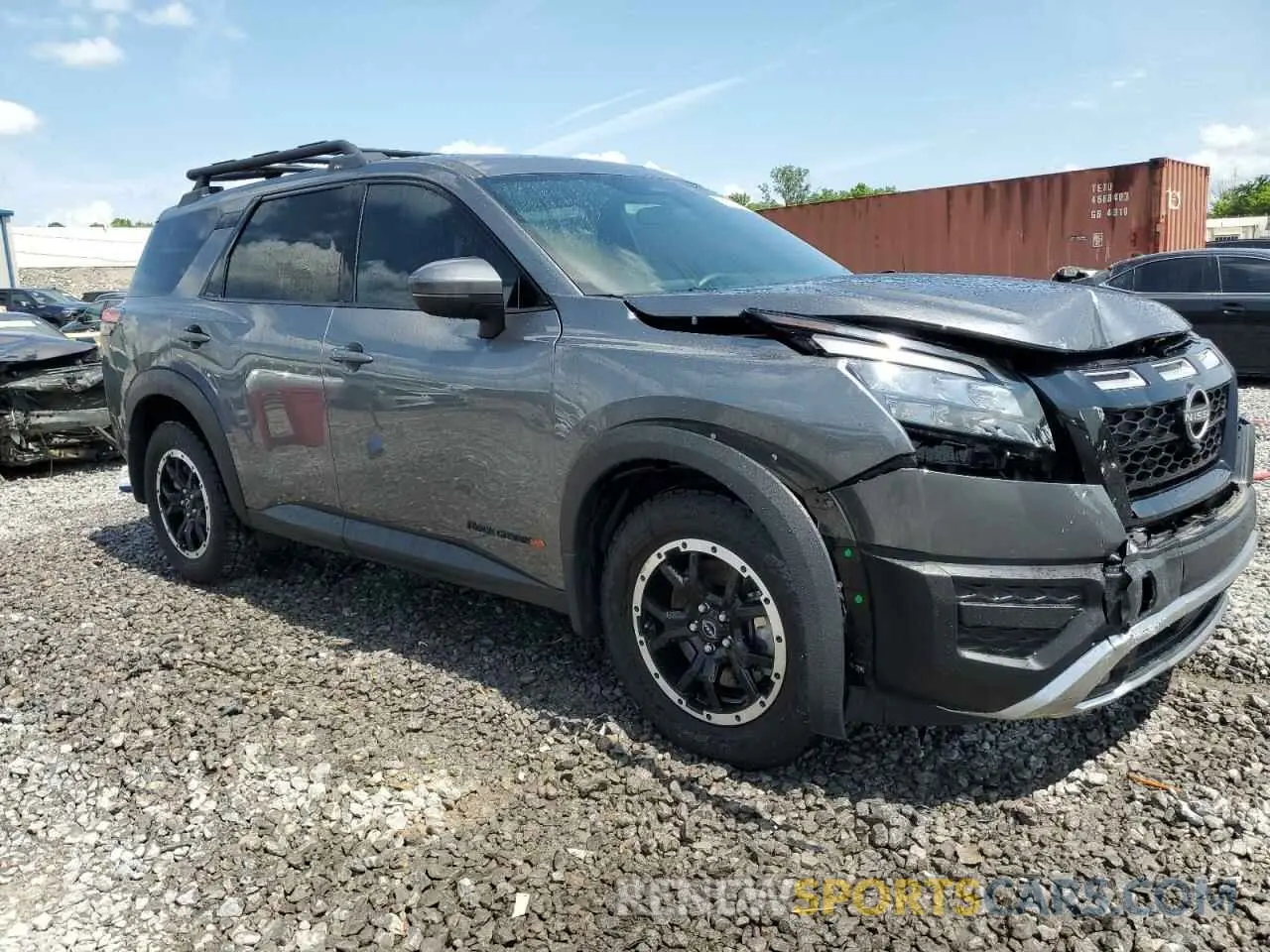 4 fotografías del automóvil dañado 5N1DR3BD9PC275069 NISSAN PATHFINDER 2023