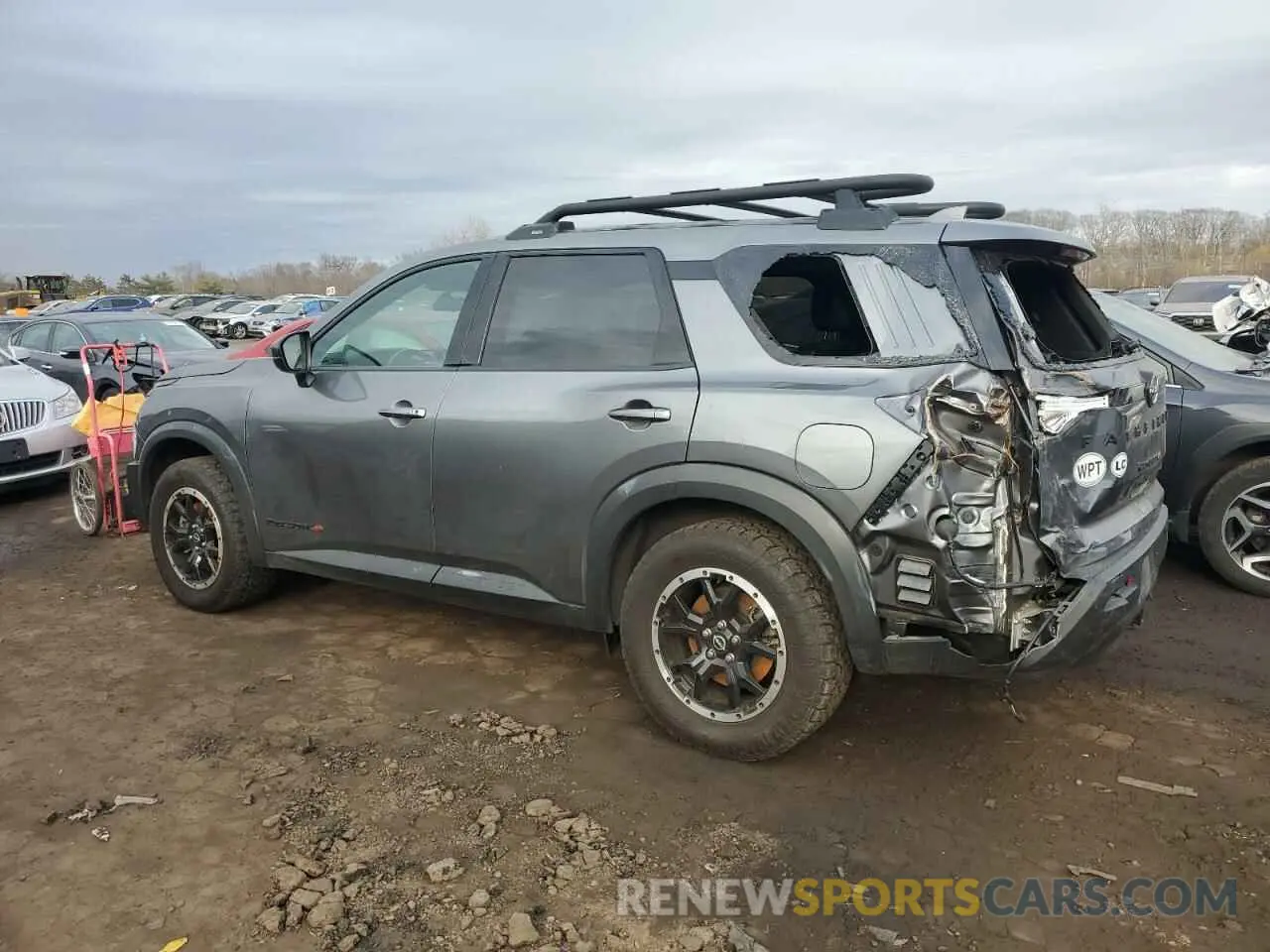 2 fotografías del automóvil dañado 5N1DR3BDXPC227662 NISSAN PATHFINDER 2023
