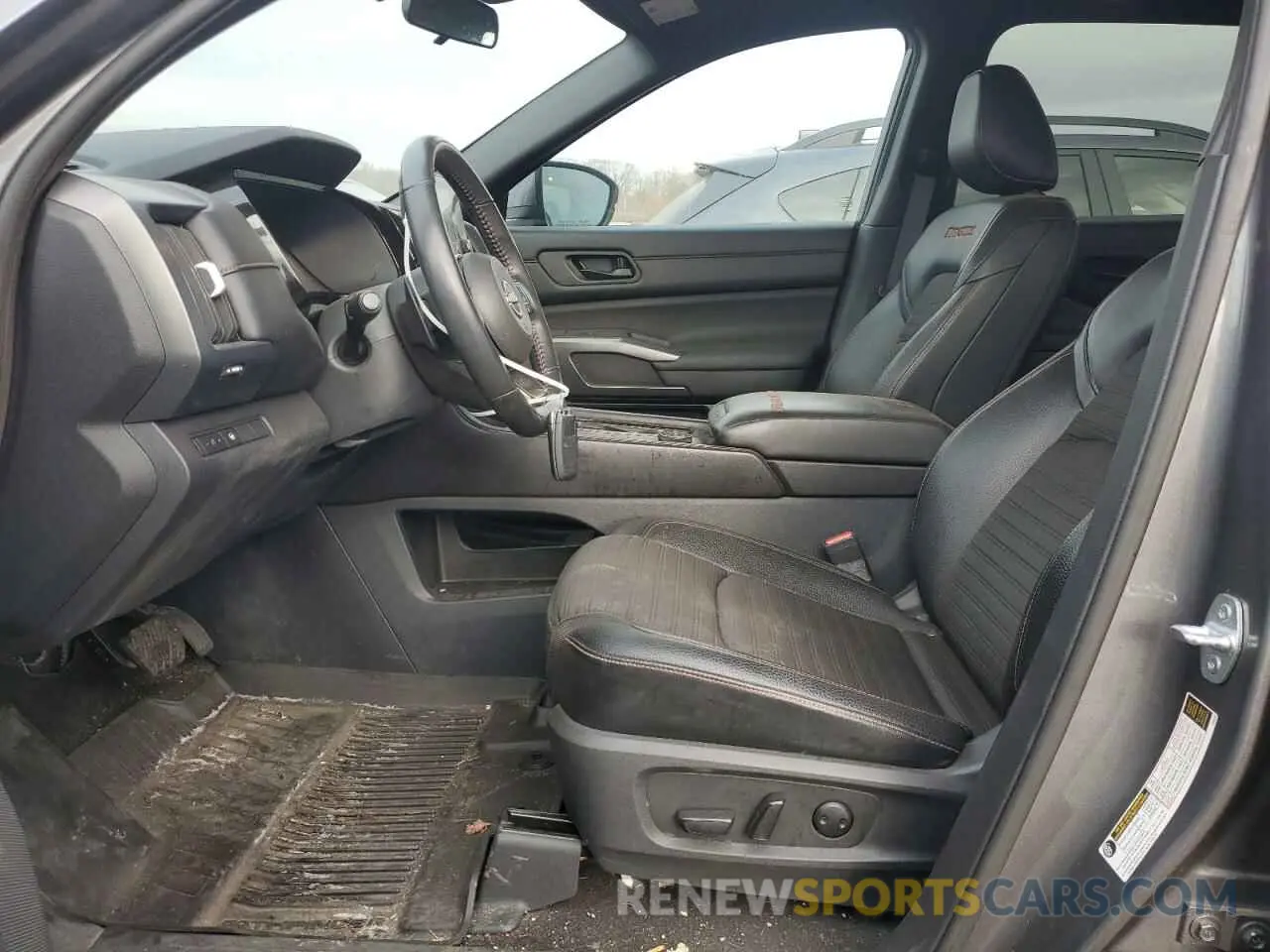 7 fotografías del automóvil dañado 5N1DR3BDXPC227662 NISSAN PATHFINDER 2023