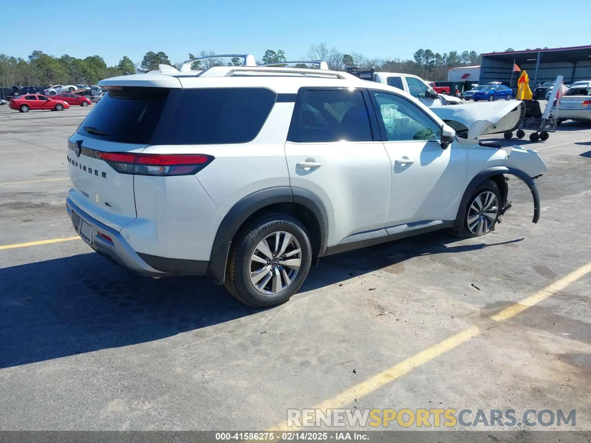 4 fotografías del automóvil dañado 5N1DR3CA5PC233874 NISSAN PATHFINDER 2023