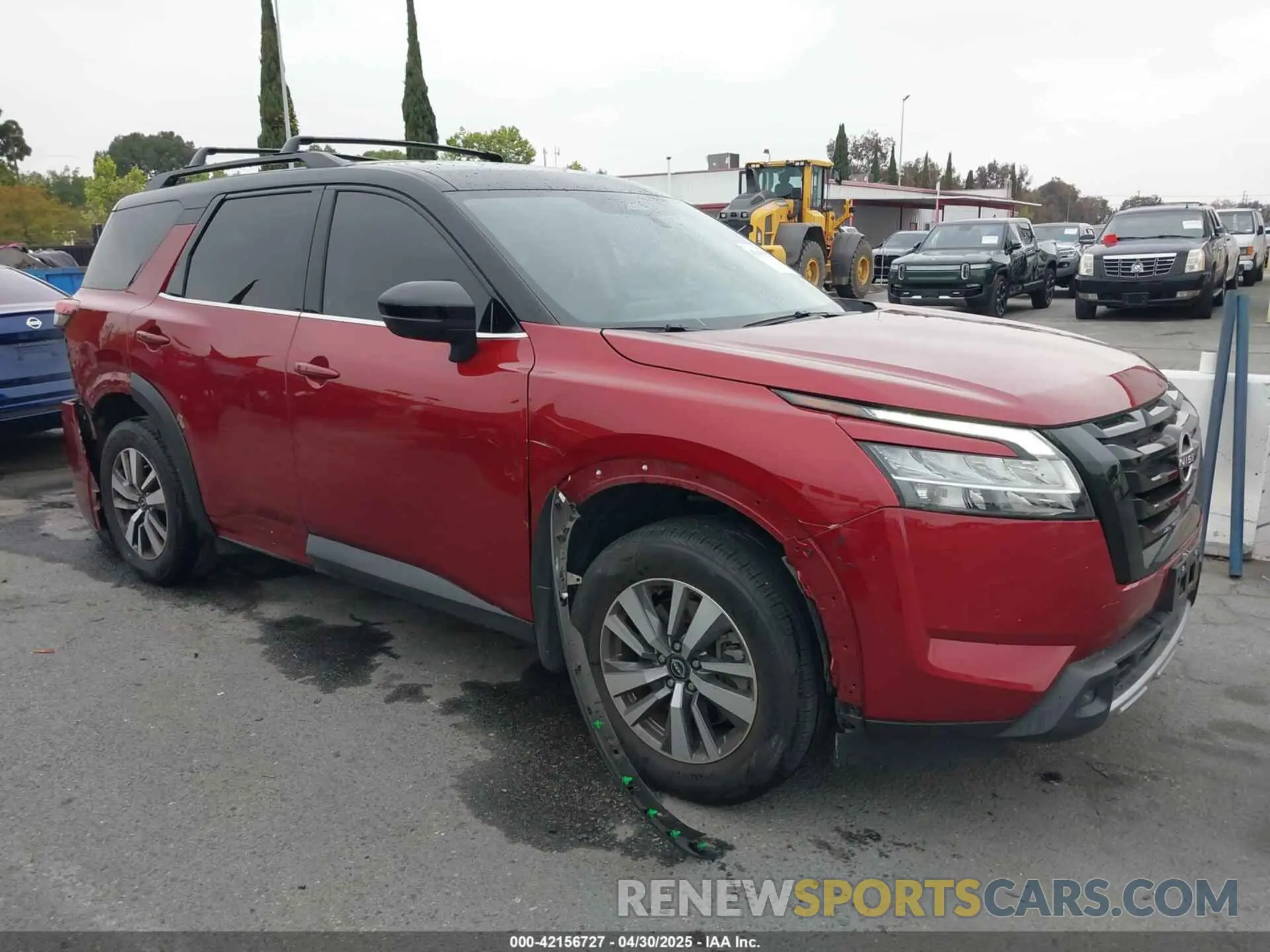 1 fotografías del automóvil dañado 5N1DR3CA7PC236503 NISSAN PATHFINDER 2023