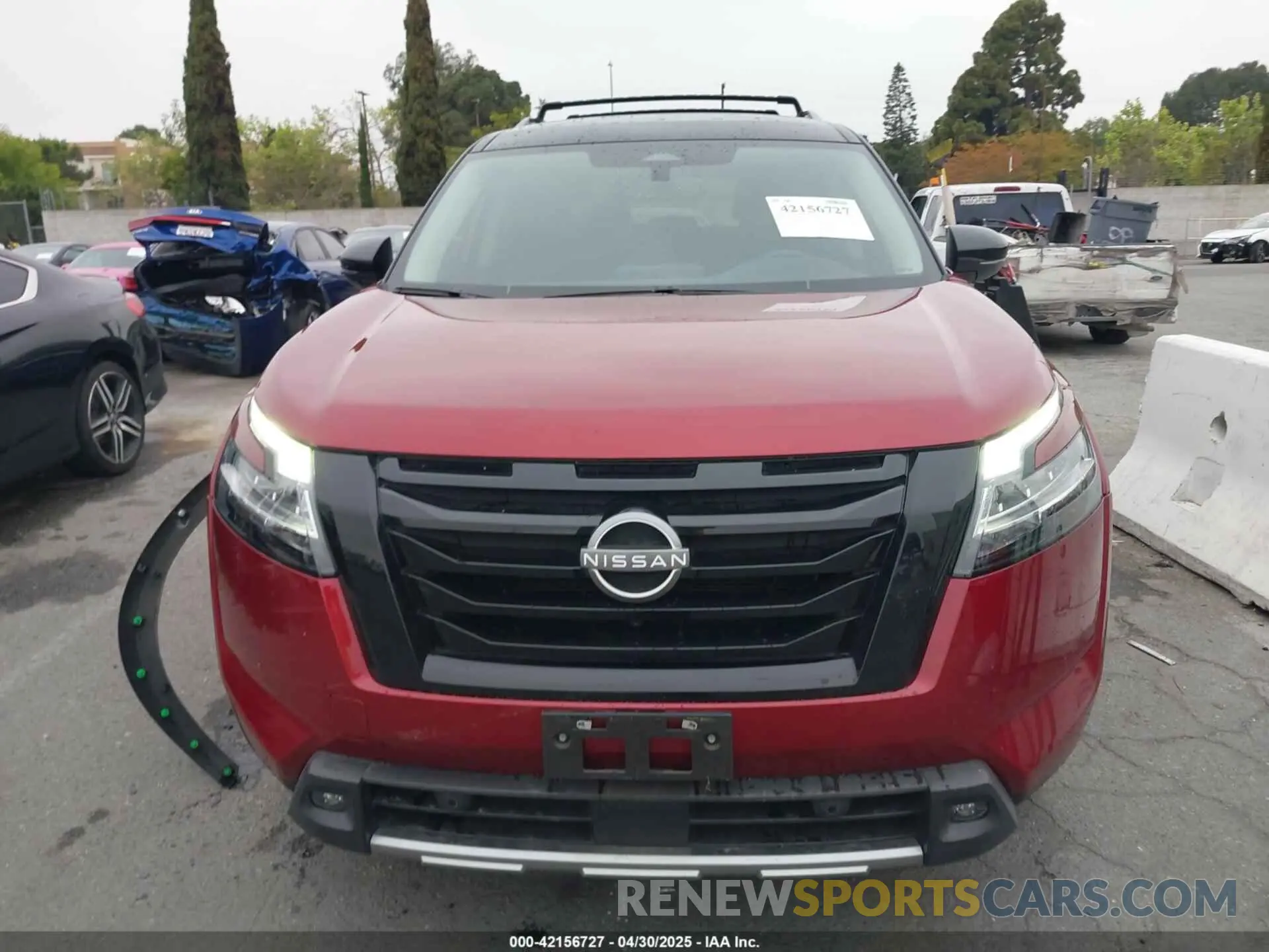 12 fotografías del automóvil dañado 5N1DR3CA7PC236503 NISSAN PATHFINDER 2023