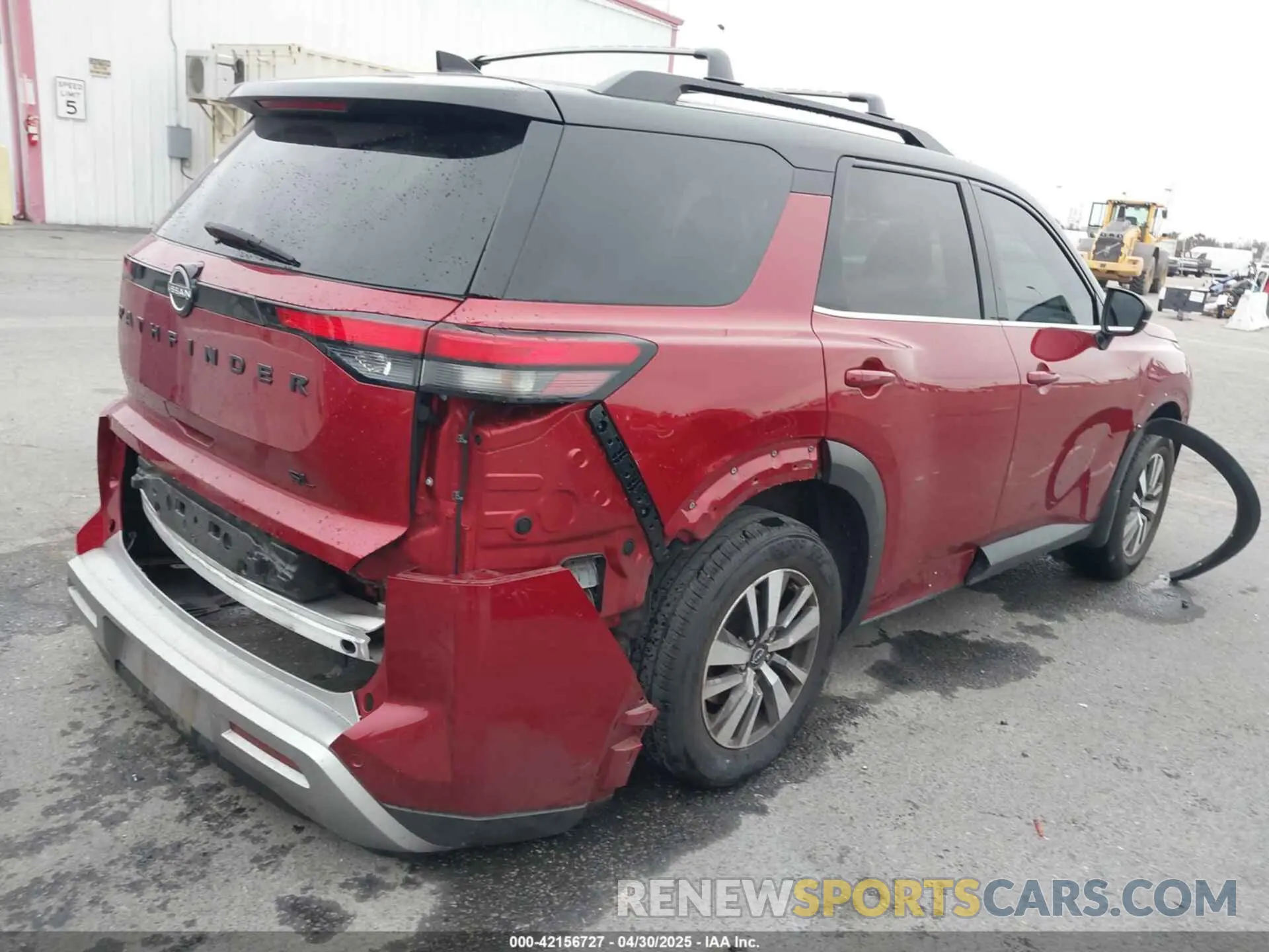 4 fotografías del automóvil dañado 5N1DR3CA7PC236503 NISSAN PATHFINDER 2023