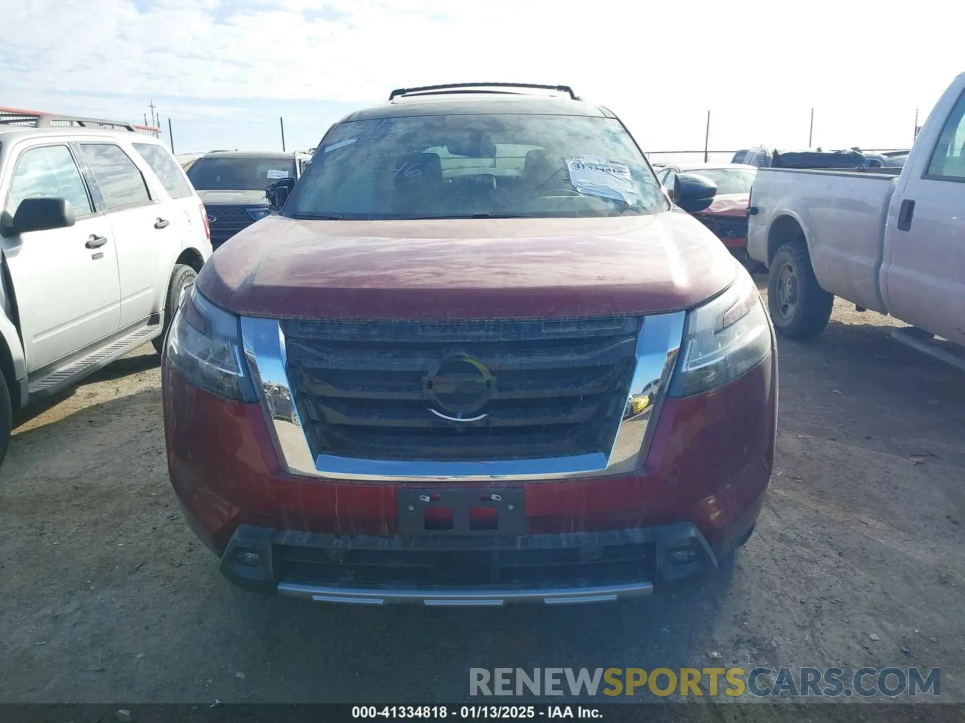 12 fotografías del automóvil dañado 5N1DR3CB4PC221546 NISSAN PATHFINDER 2023