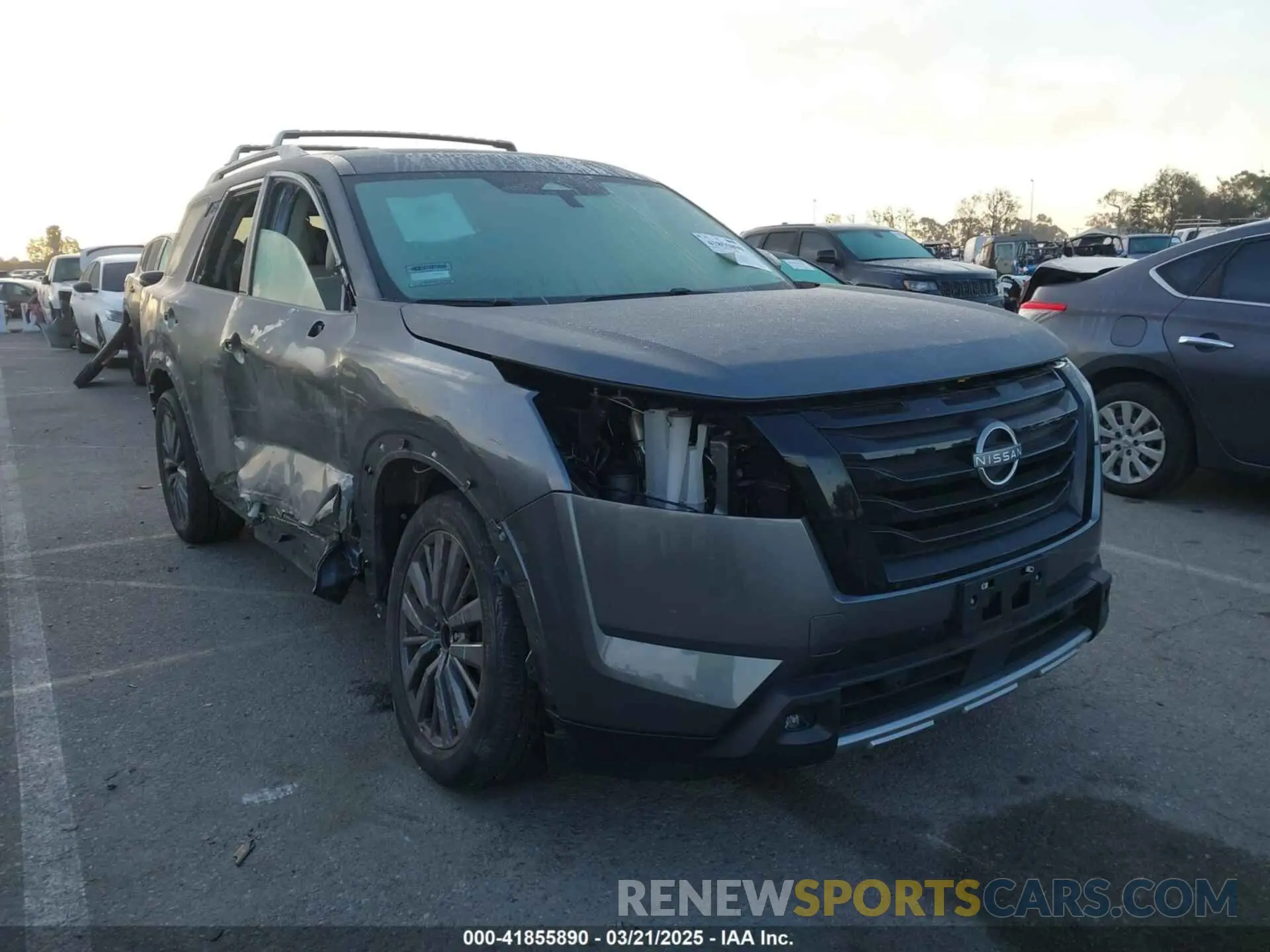 1 fotografías del automóvil dañado 5N1DR3CB6PC273972 NISSAN PATHFINDER 2023