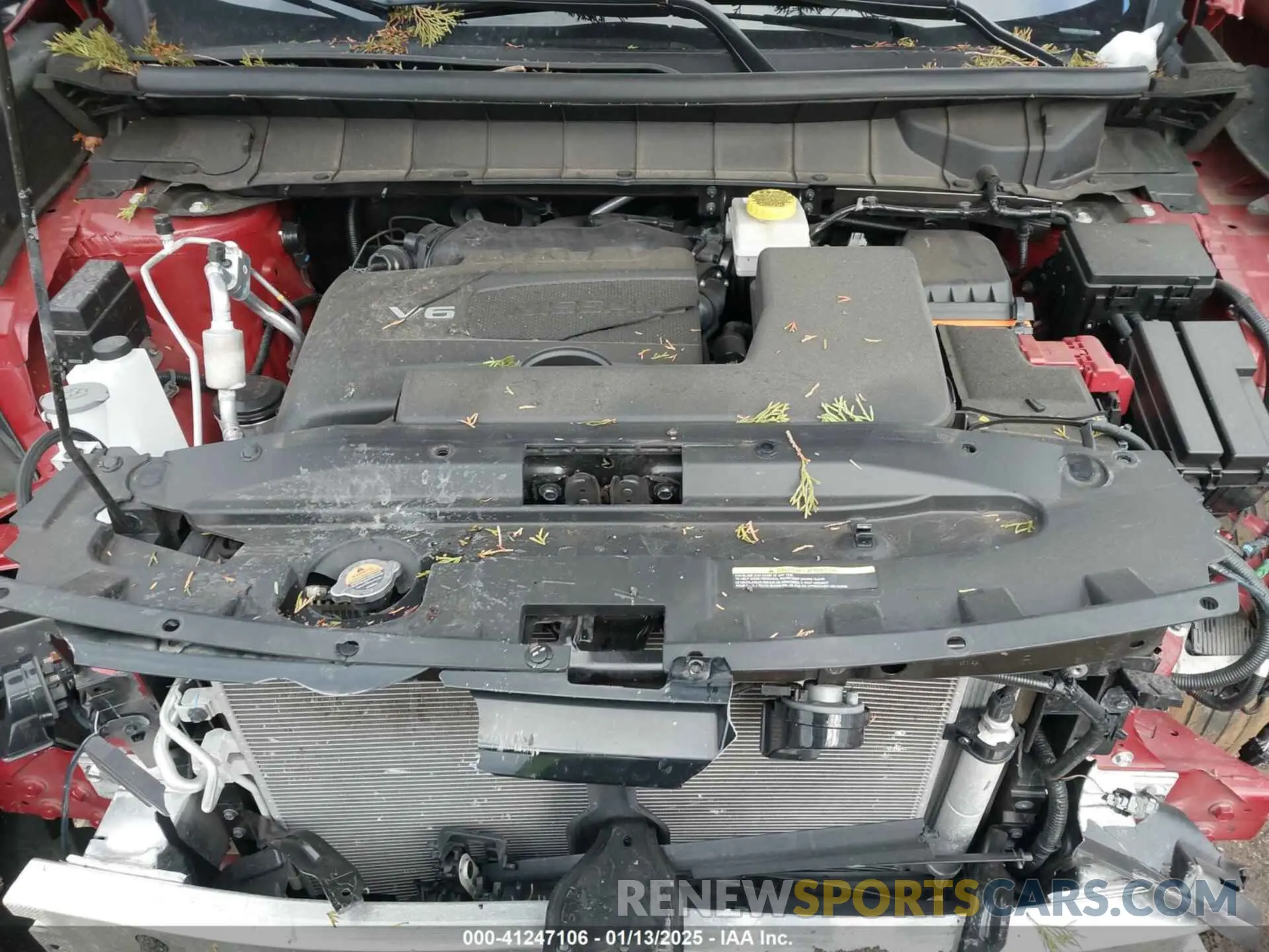 10 fotografías del automóvil dañado 5N1DR3CC0PC217180 NISSAN PATHFINDER 2023