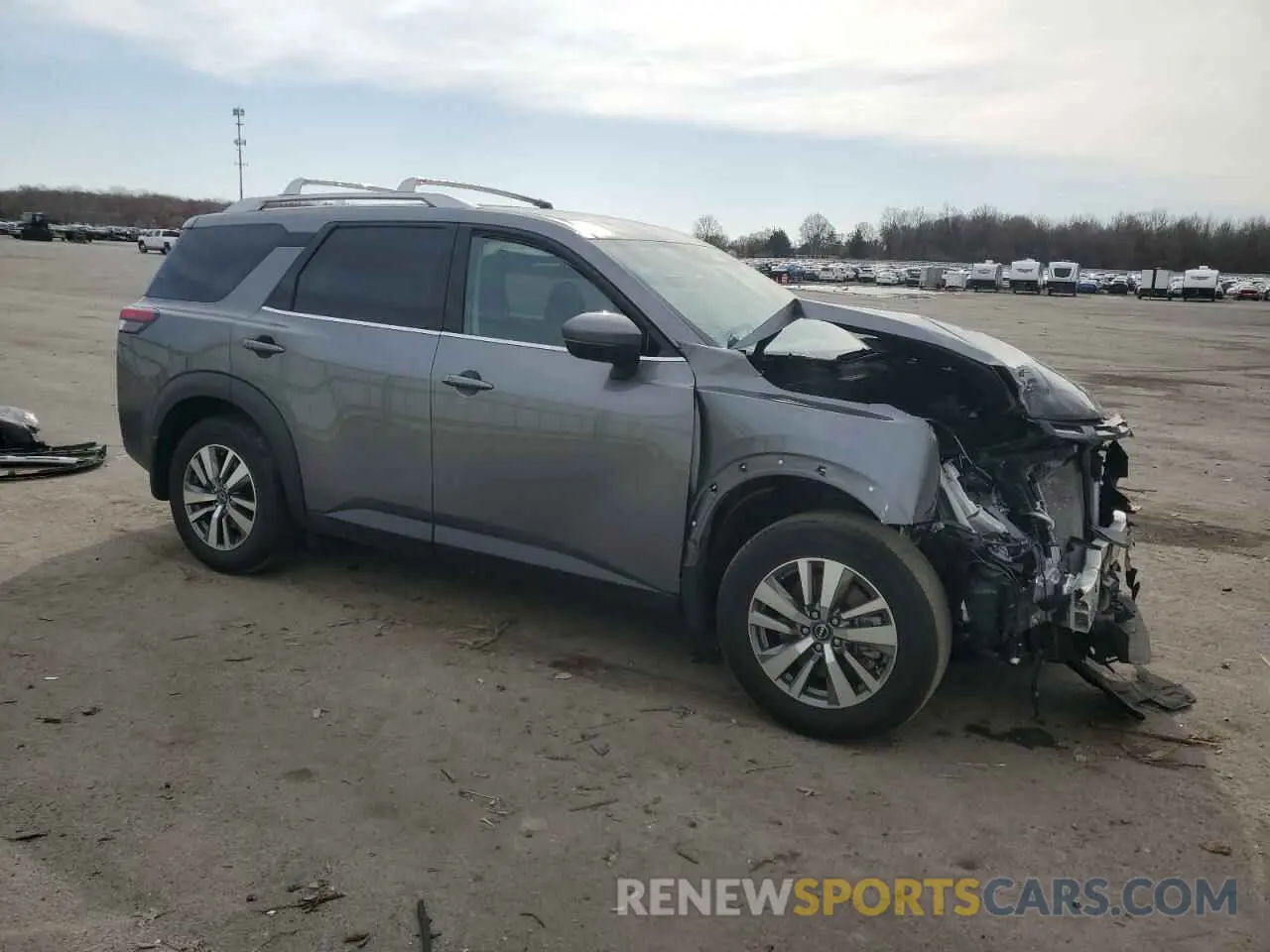 4 fotografías del automóvil dañado 5N1DR3CC1PC234294 NISSAN PATHFINDER 2023