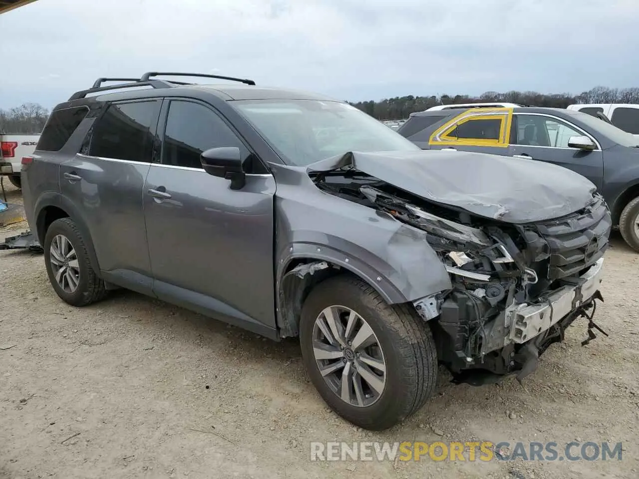 4 fotografías del automóvil dañado 5N1DR3CC2PC219853 NISSAN PATHFINDER 2023