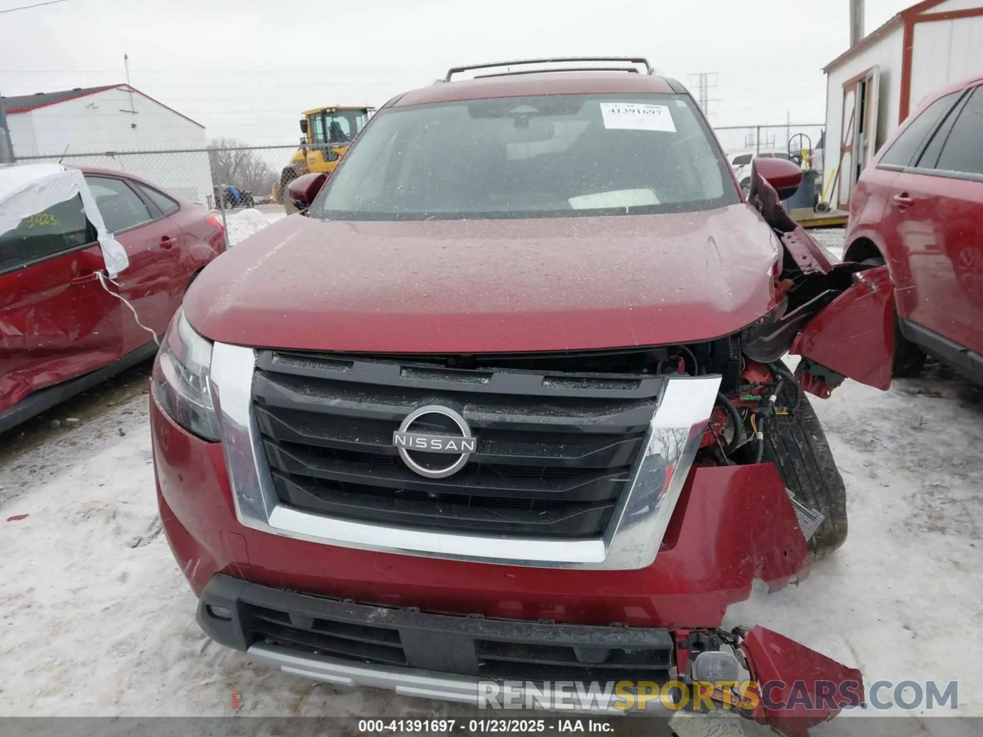 11 fotografías del automóvil dañado 5N1DR3CC4PC223161 NISSAN PATHFINDER 2023