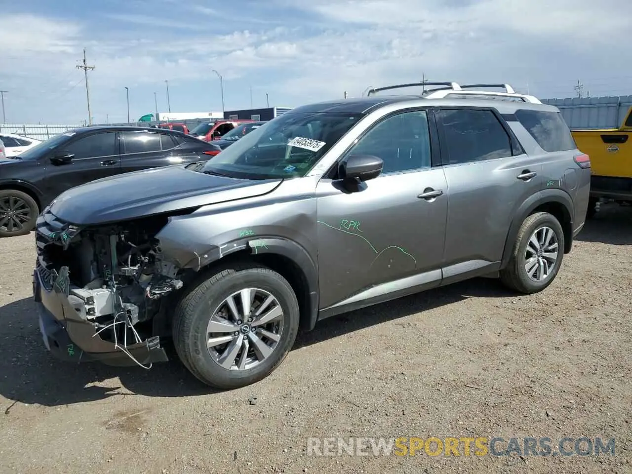 1 fotografías del automóvil dañado 5N1DR3CC5PC201153 NISSAN PATHFINDER 2023