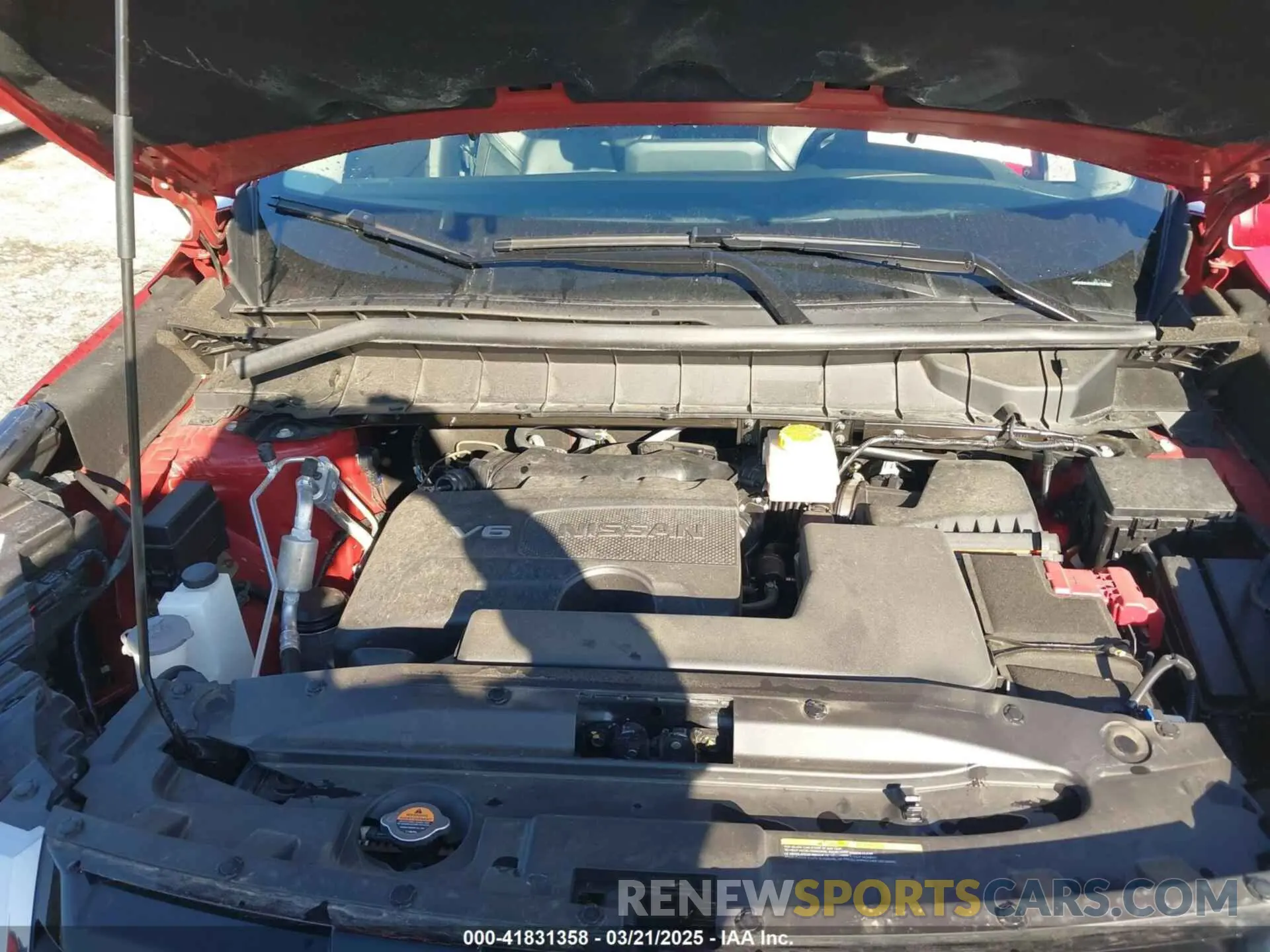 10 fotografías del automóvil dañado 5N1DR3CC6PC233741 NISSAN PATHFINDER 2023