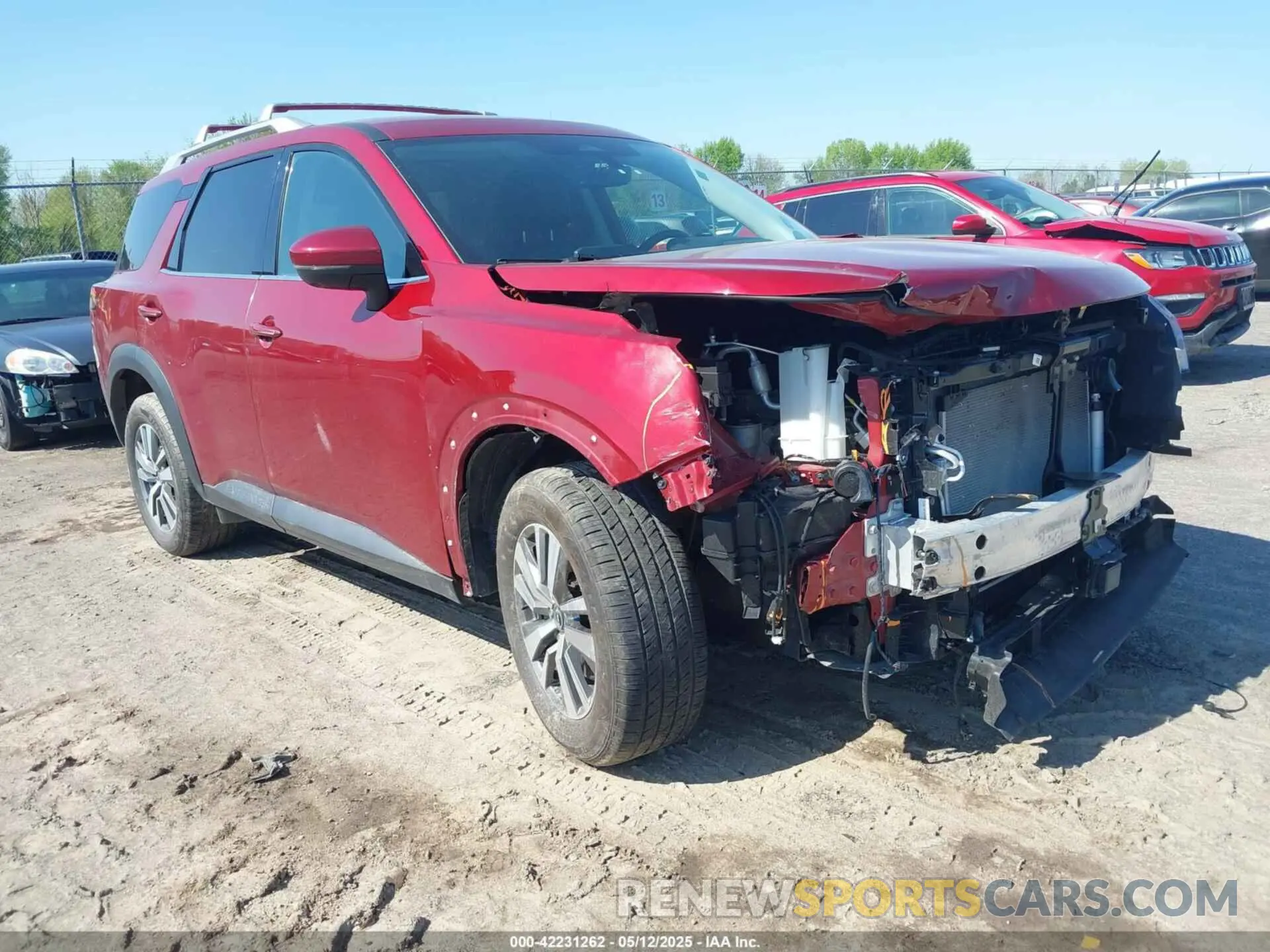 1 fotografías del automóvil dañado 5N1DR3CC8PC251318 NISSAN PATHFINDER 2023