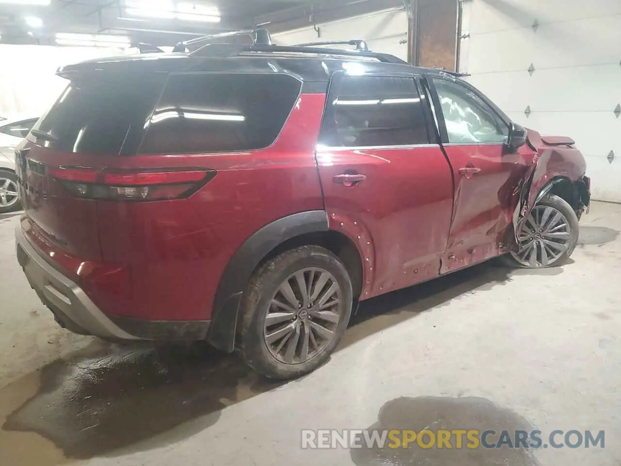 3 fotografías del automóvil dañado 5N1DR3CD2PC239335 NISSAN PATHFINDER 2023