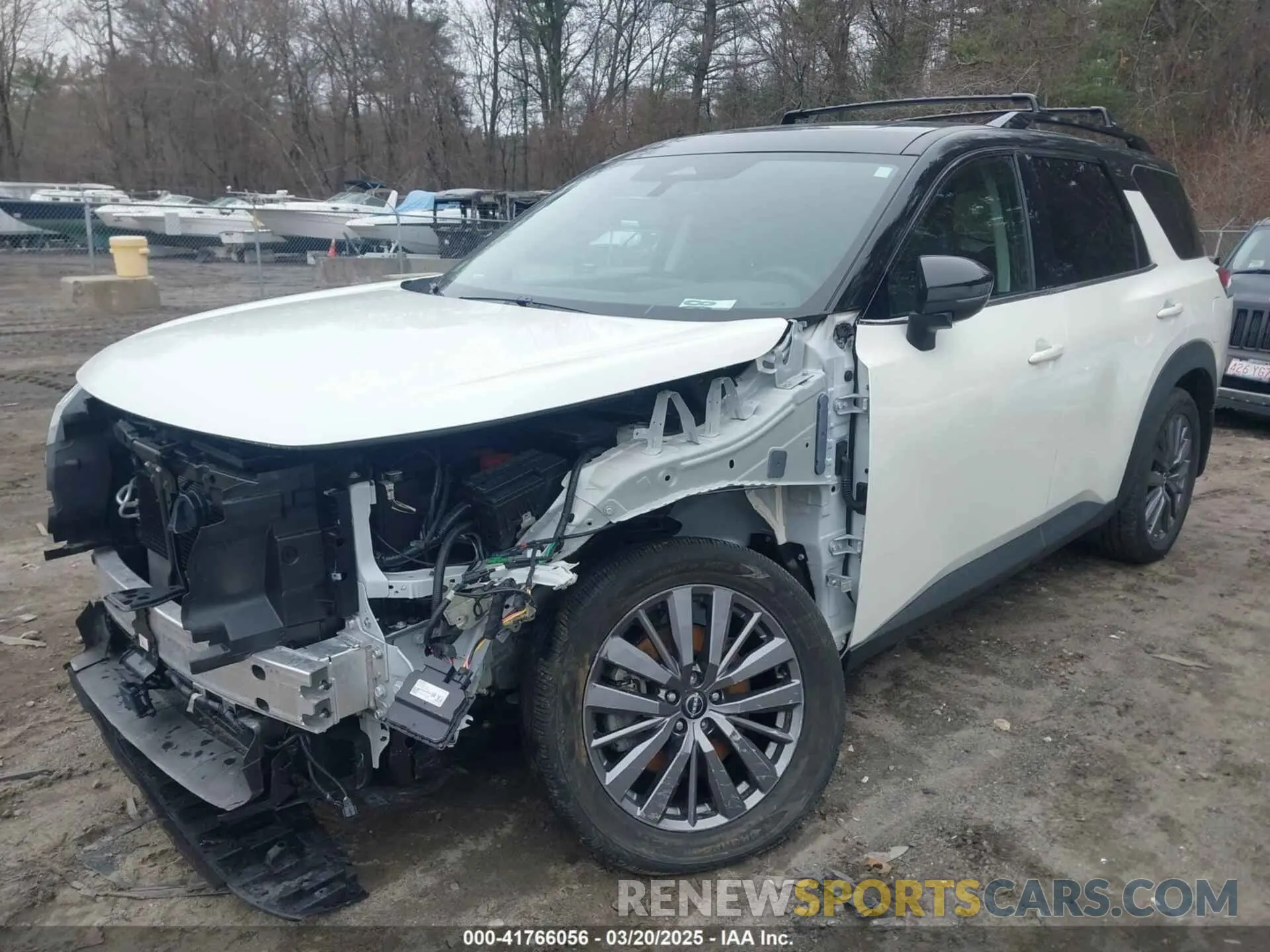 2 fotografías del automóvil dañado 5N1DR3CD3PC277947 NISSAN PATHFINDER 2023