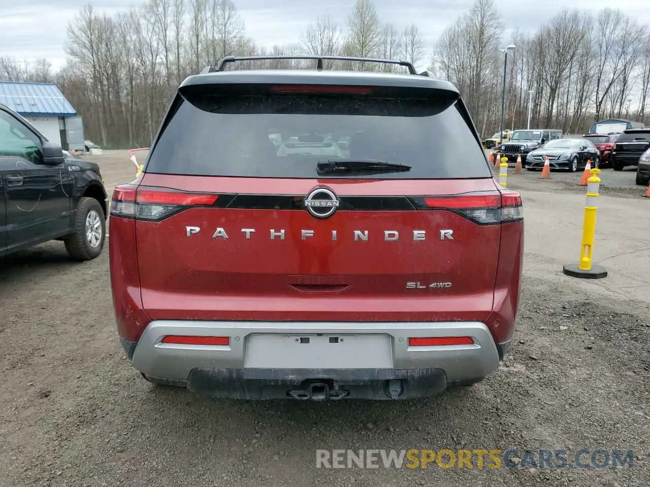 6 fotografías del automóvil dañado 5N1DR3CD6PC226314 NISSAN PATHFINDER 2023