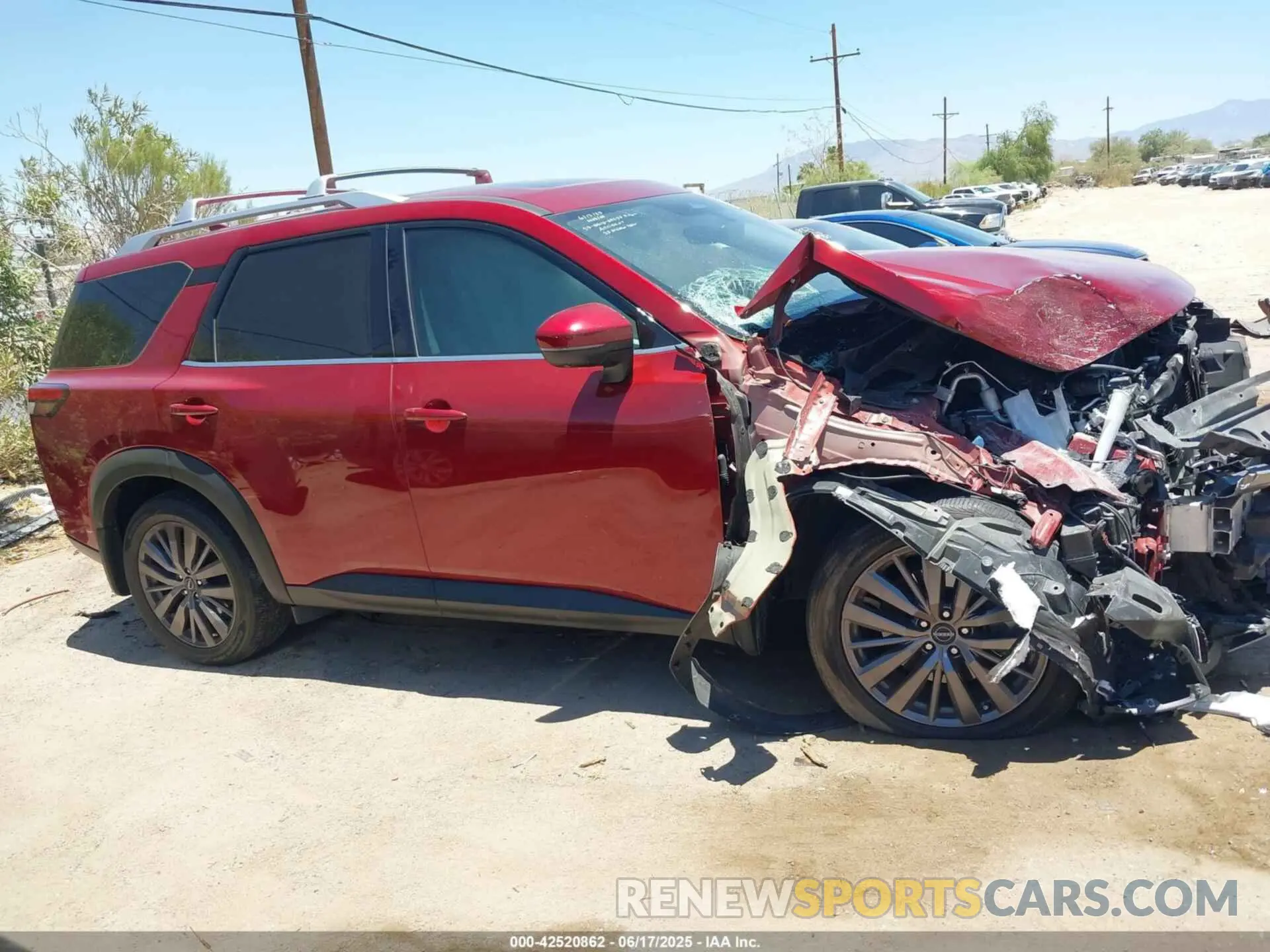 14 fotografías del automóvil dañado 5N1DR3CD7PC207321 NISSAN PATHFINDER 2023