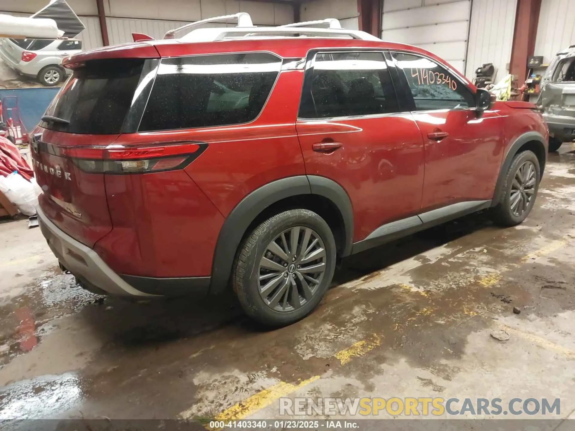 4 fotografías del automóvil dañado 5N1DR3CD7PC230257 NISSAN PATHFINDER 2023
