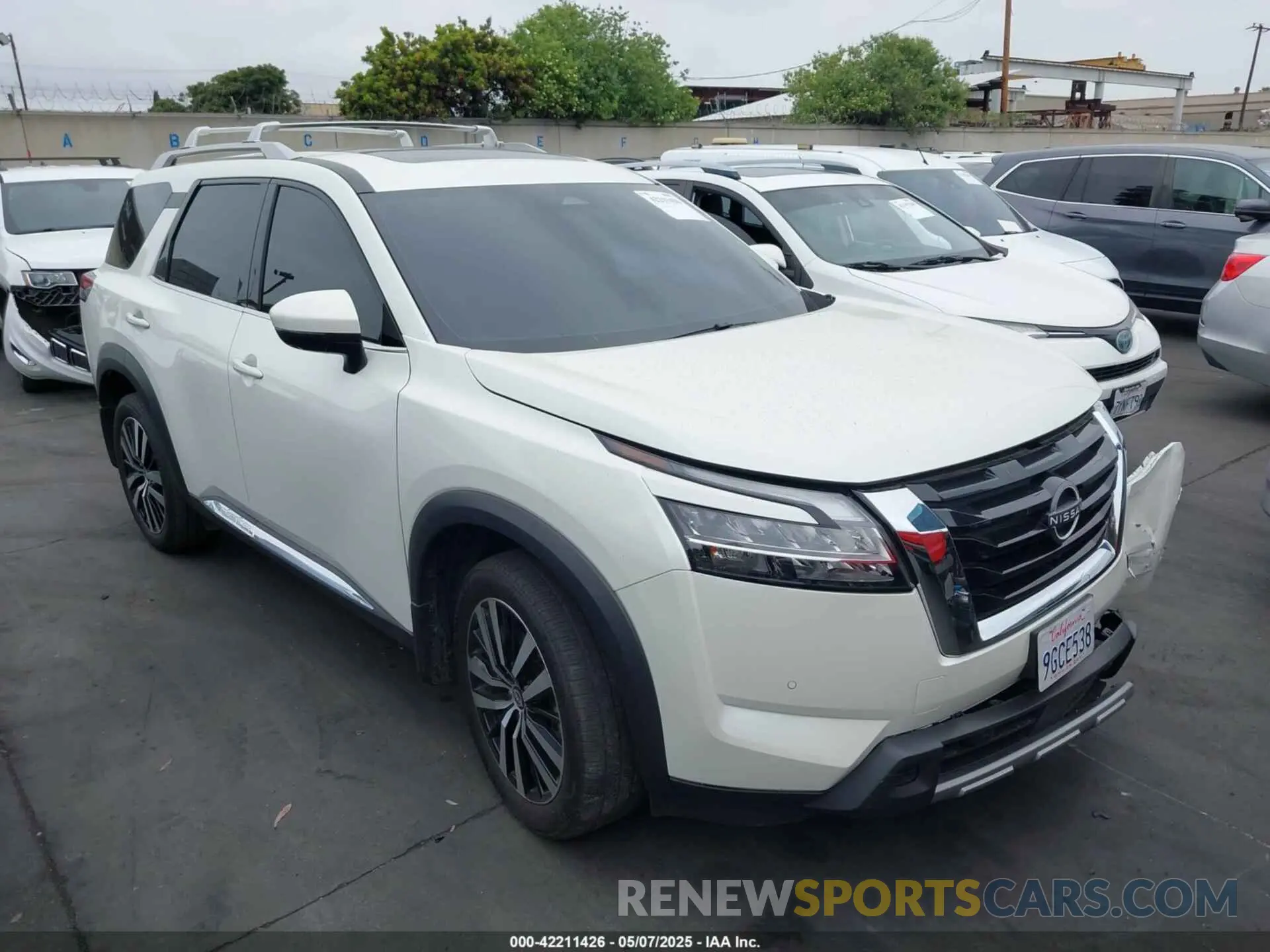 1 fotografías del automóvil dañado 5N1DR3DG0PC255834 NISSAN PATHFINDER 2023