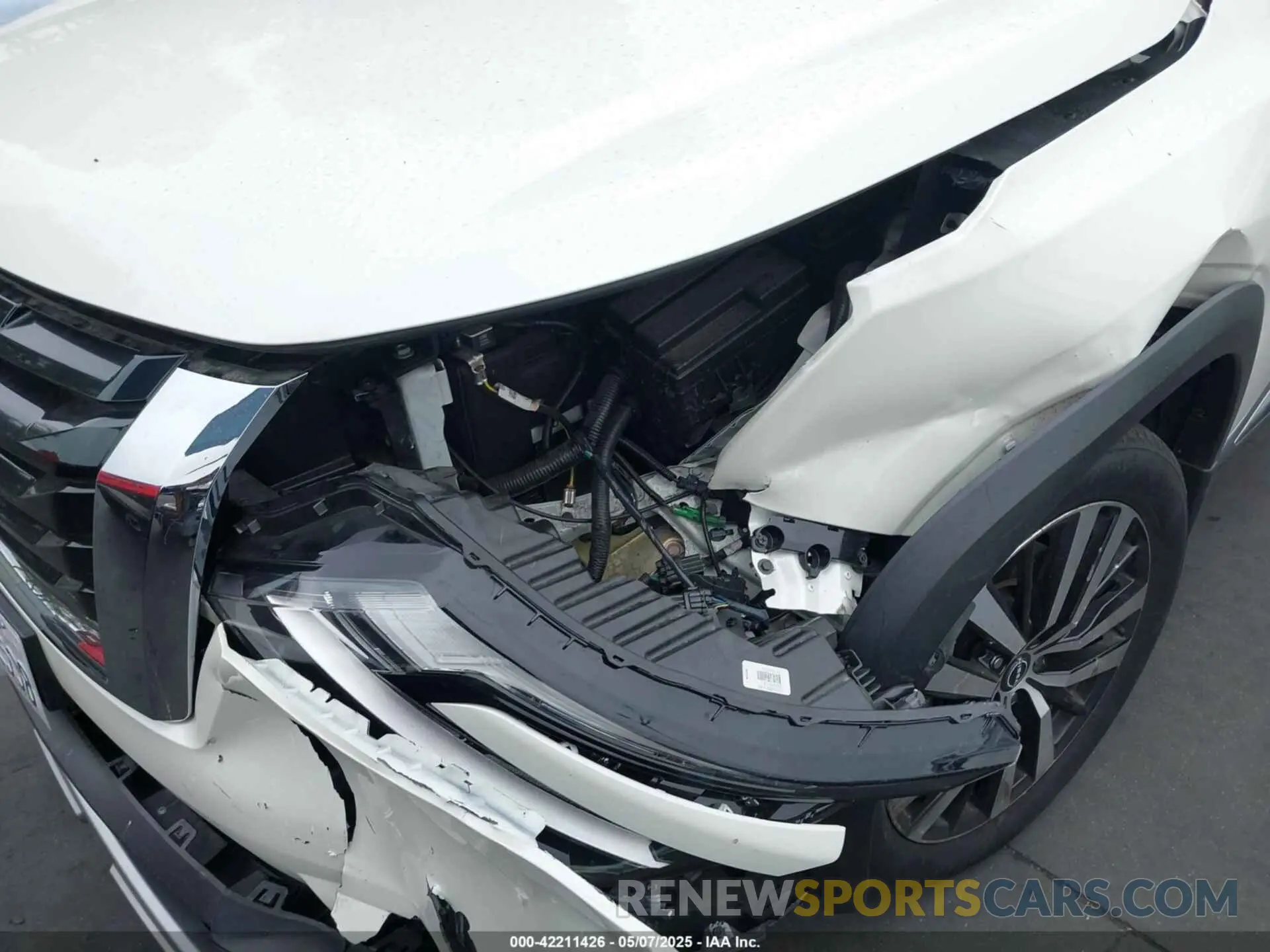6 fotografías del automóvil dañado 5N1DR3DG0PC255834 NISSAN PATHFINDER 2023