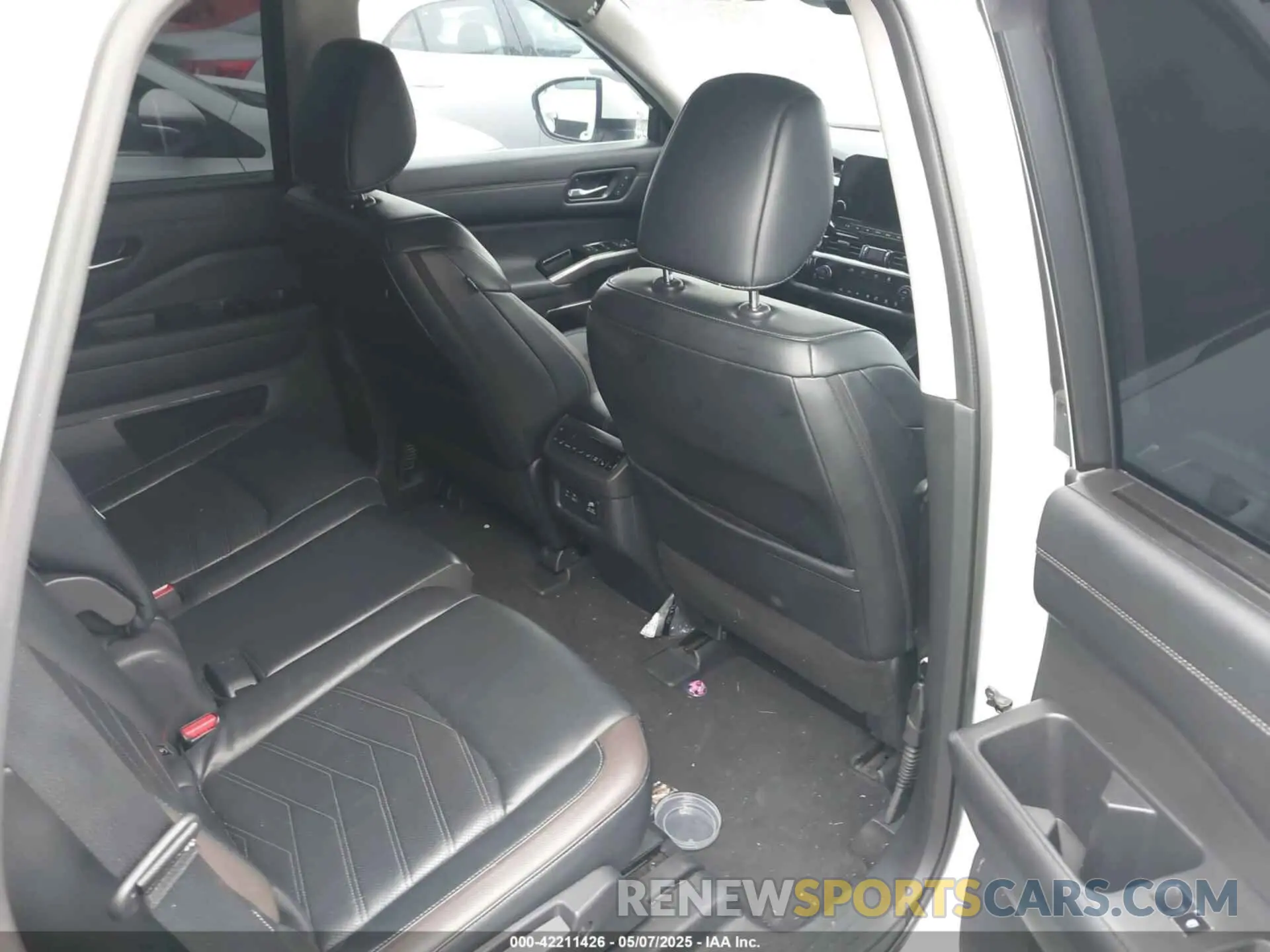 8 fotografías del automóvil dañado 5N1DR3DG0PC255834 NISSAN PATHFINDER 2023