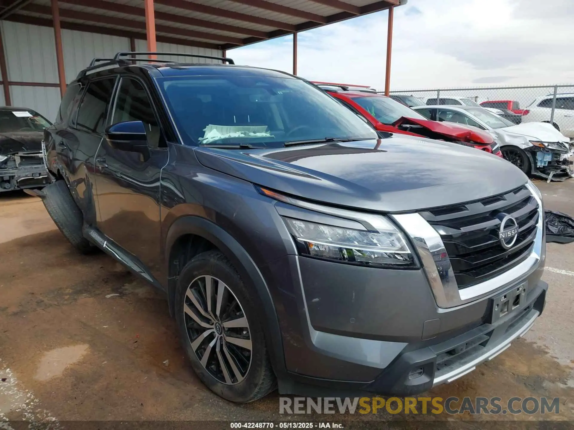 1 fotografías del automóvil dañado 5N1DR3DG2PC250280 NISSAN PATHFINDER 2023