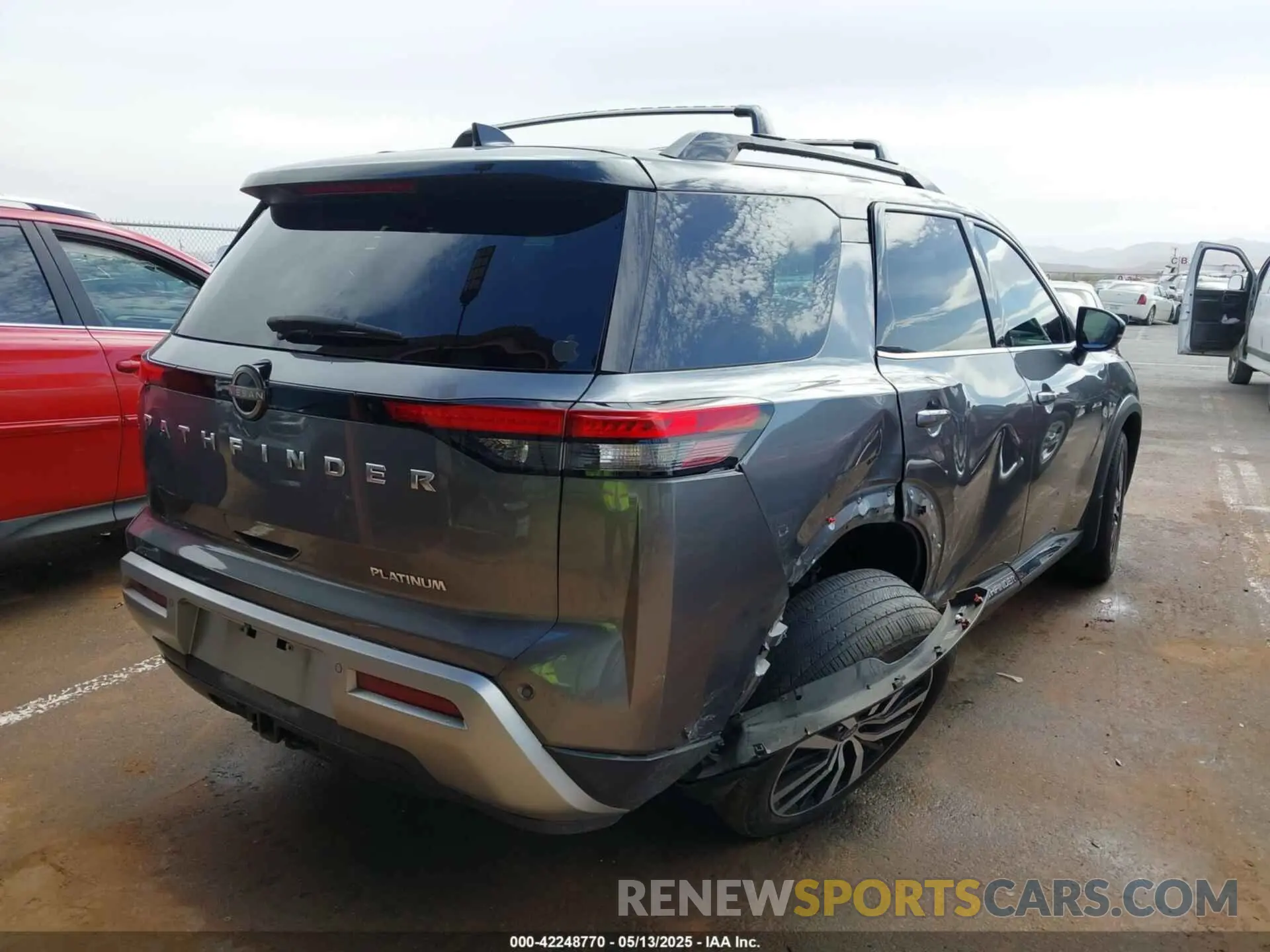 4 fotografías del automóvil dañado 5N1DR3DG2PC250280 NISSAN PATHFINDER 2023