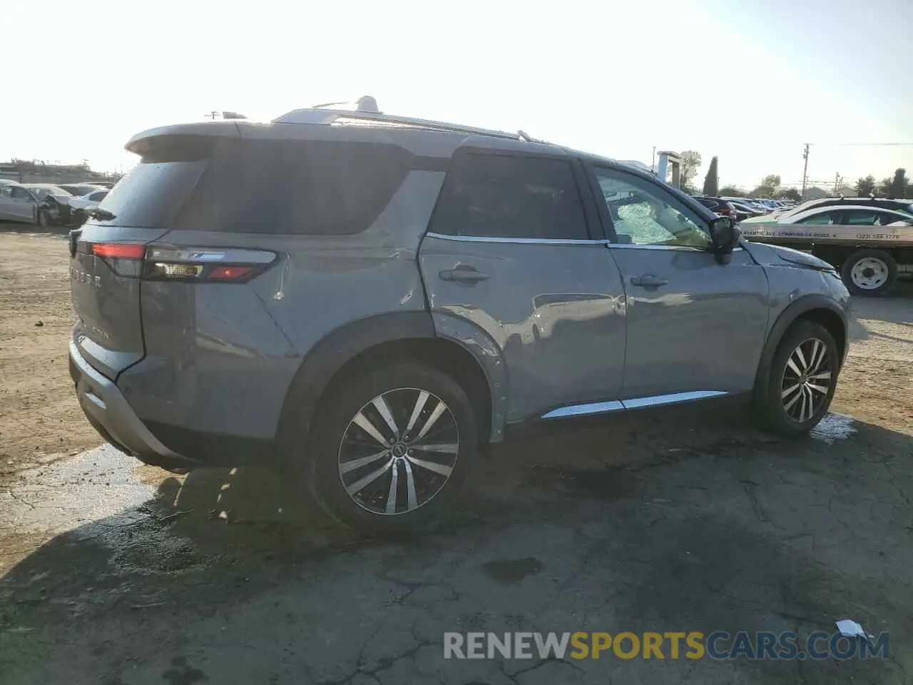 3 fotografías del automóvil dañado 5N1DR3DG7PC200653 NISSAN PATHFINDER 2023