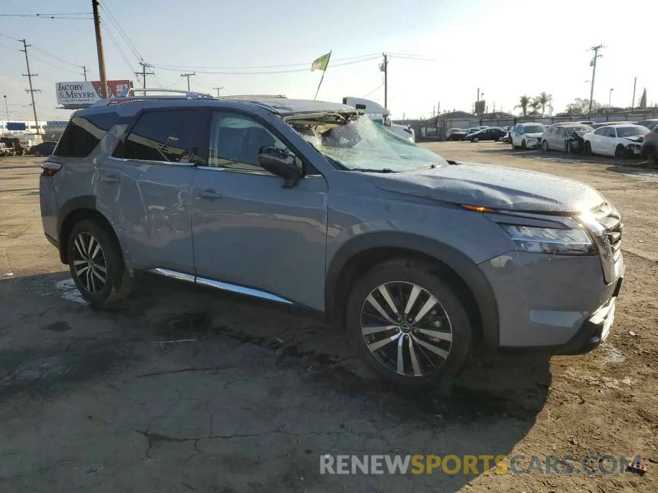 4 fotografías del automóvil dañado 5N1DR3DG7PC200653 NISSAN PATHFINDER 2023