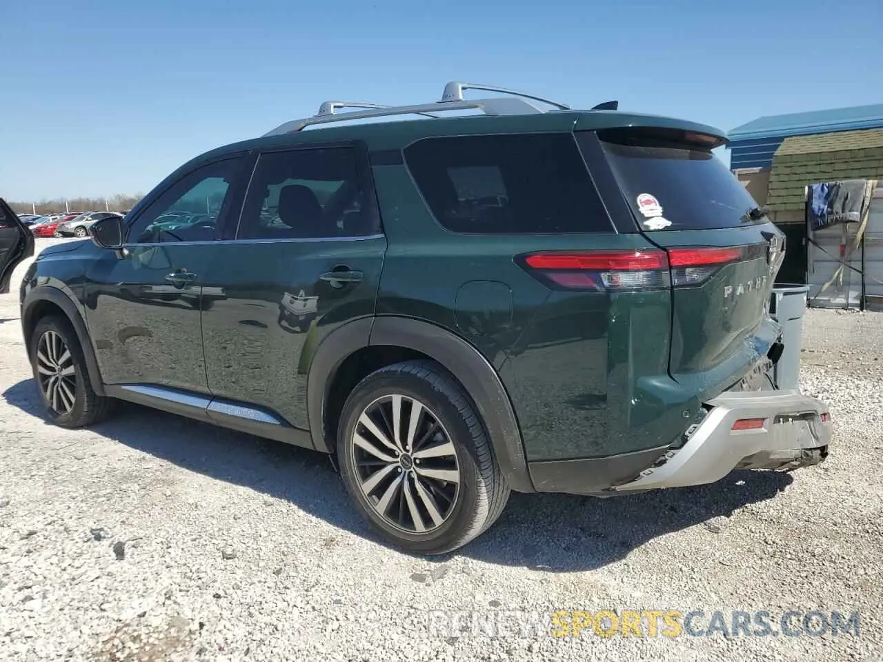 2 fotografías del automóvil dañado 5N1DR3DH4PC200280 NISSAN PATHFINDER 2023