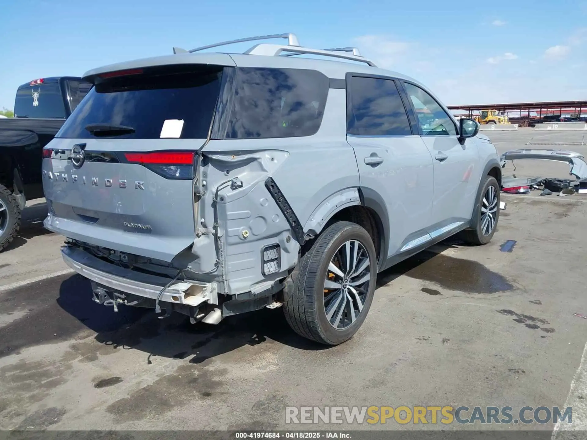 4 fotografías del automóvil dañado 5N1DR3DH9PC248888 NISSAN PATHFINDER 2023
