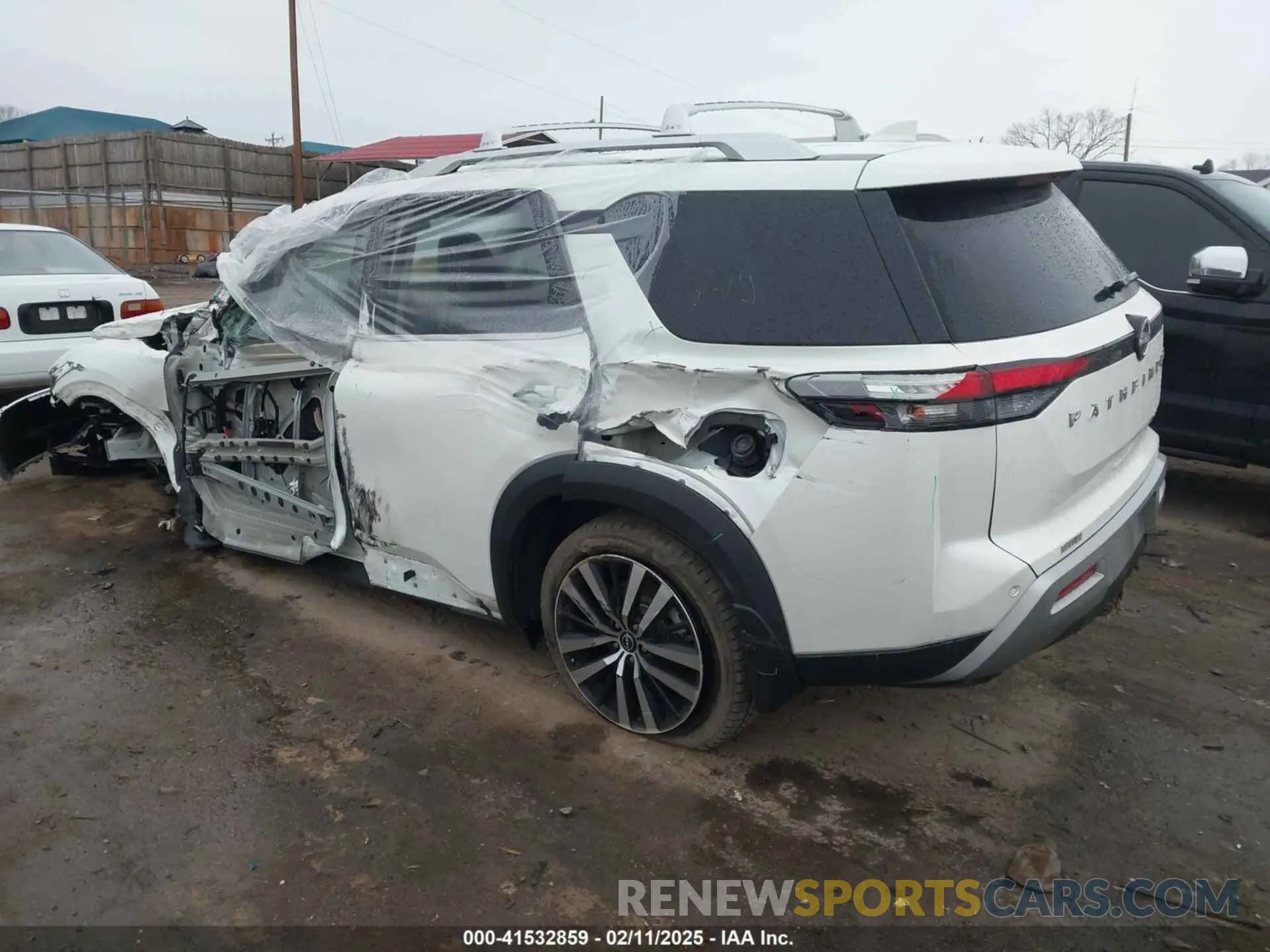 3 fotografías del automóvil dañado 5N1DR3DJ6PC207668 NISSAN PATHFINDER 2023
