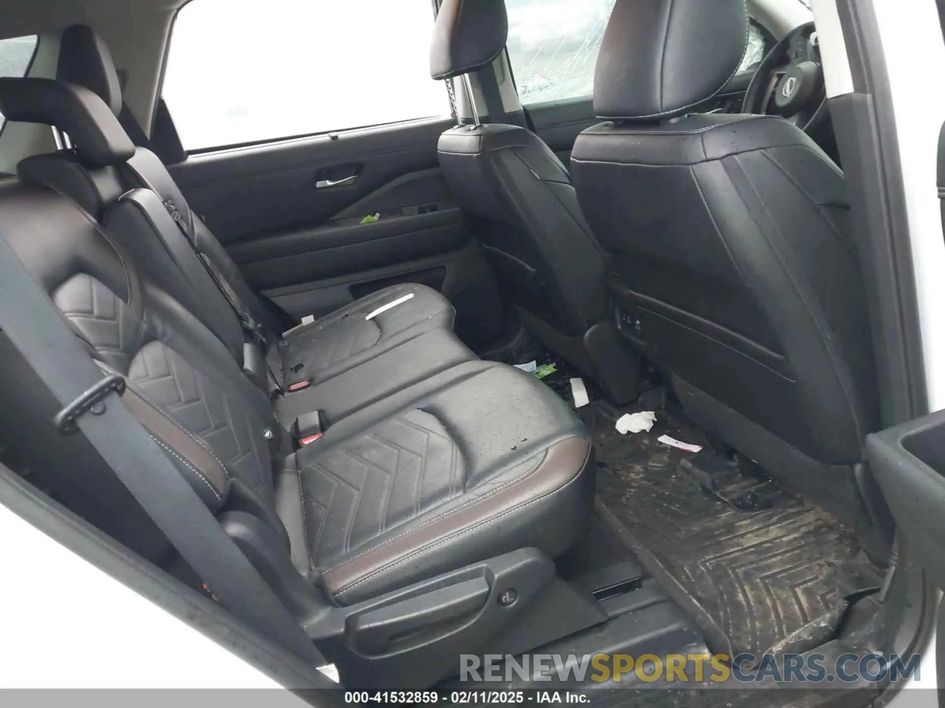 8 fotografías del automóvil dañado 5N1DR3DJ6PC207668 NISSAN PATHFINDER 2023