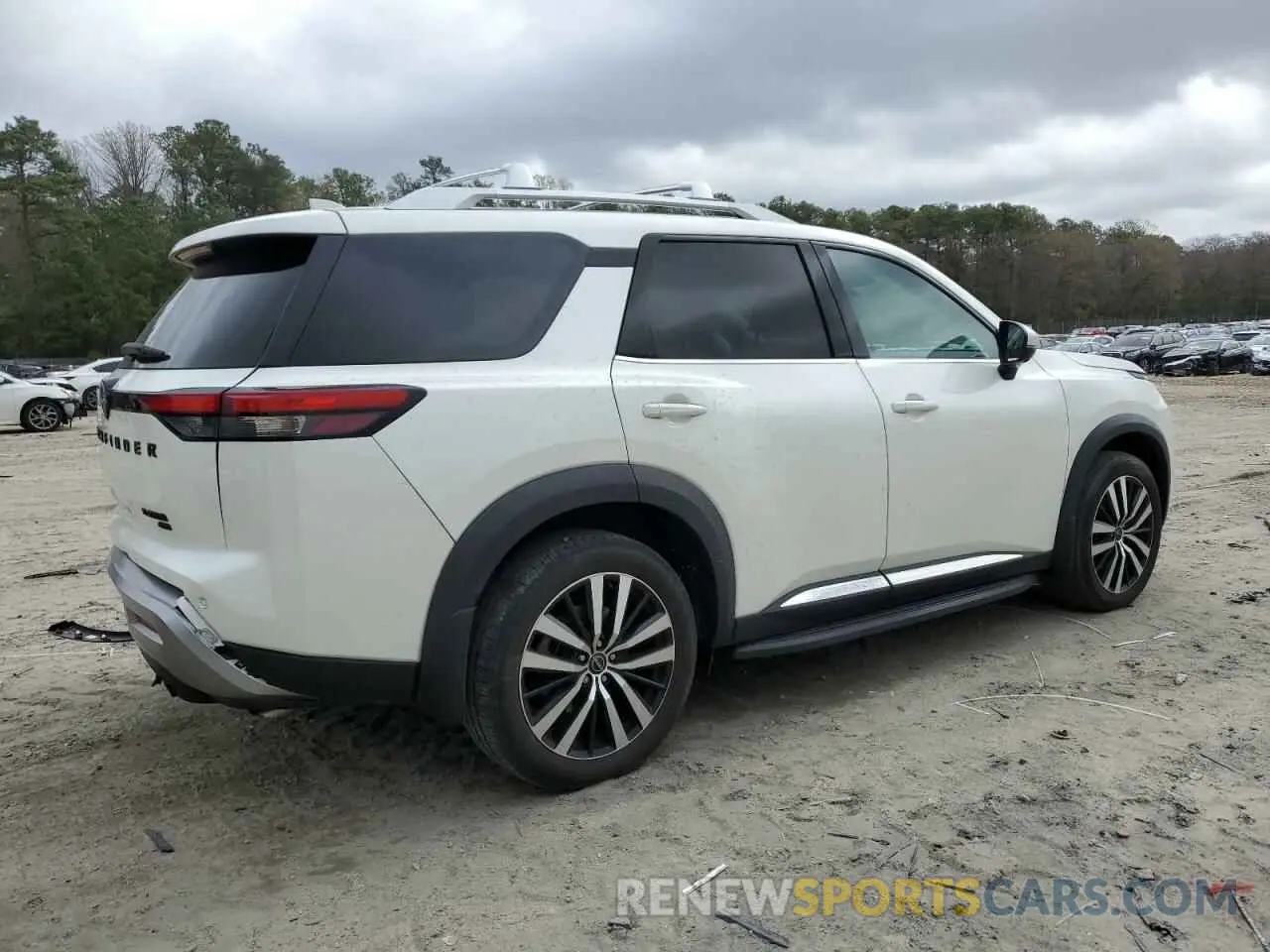 3 fotografías del automóvil dañado 5N1DR3DK0PC232509 NISSAN PATHFINDER 2023