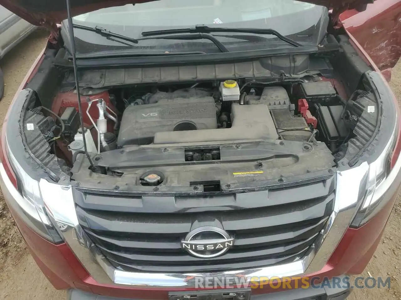 12 fotografías del automóvil dañado 5N1DR3DK2PC202041 NISSAN PATHFINDER 2023
