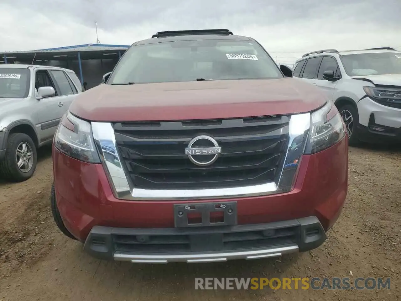5 fotografías del automóvil dañado 5N1DR3DK2PC202041 NISSAN PATHFINDER 2023