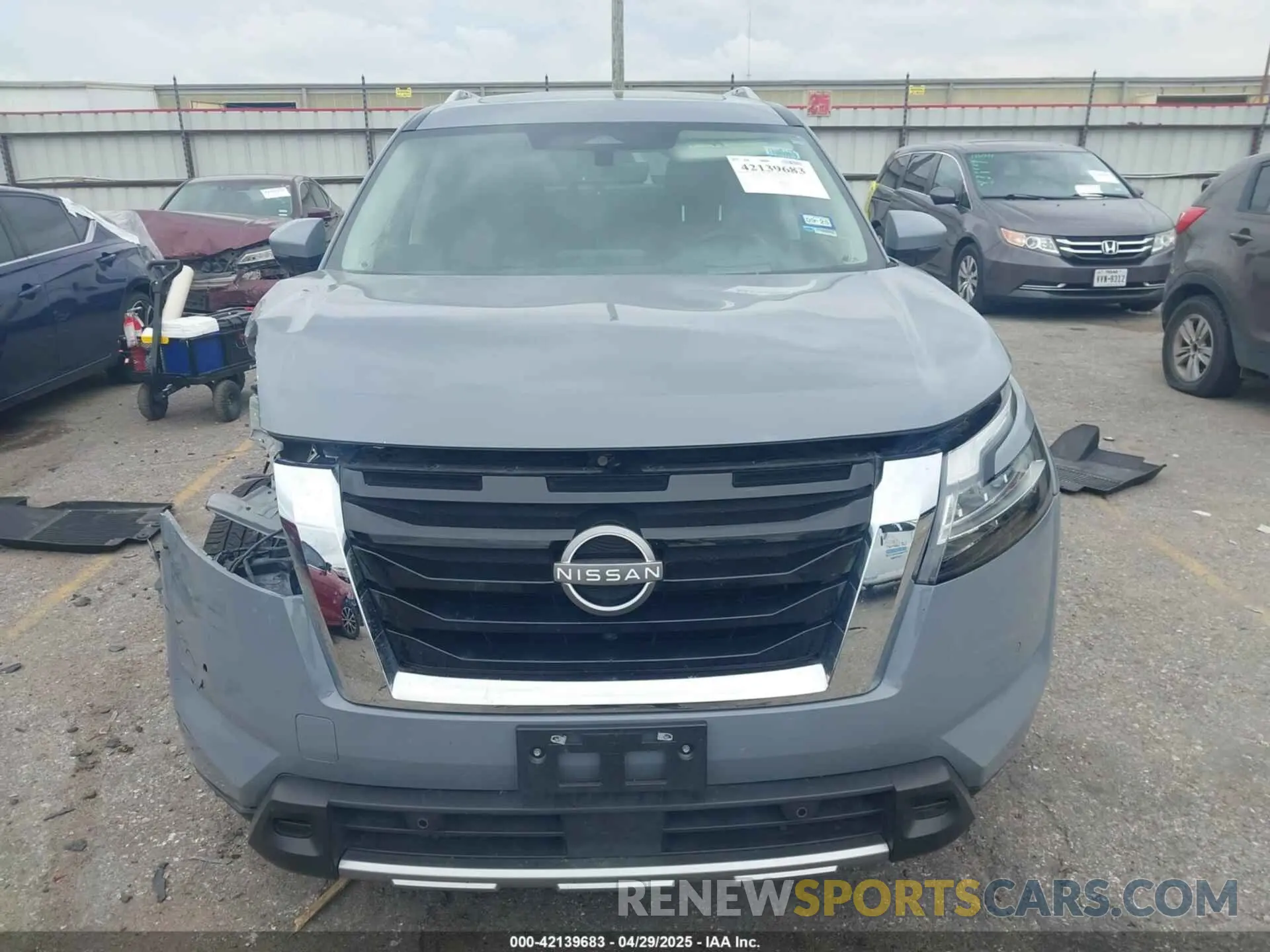12 fotografías del automóvil dañado 5N1DR3DK4PC208763 NISSAN PATHFINDER 2023