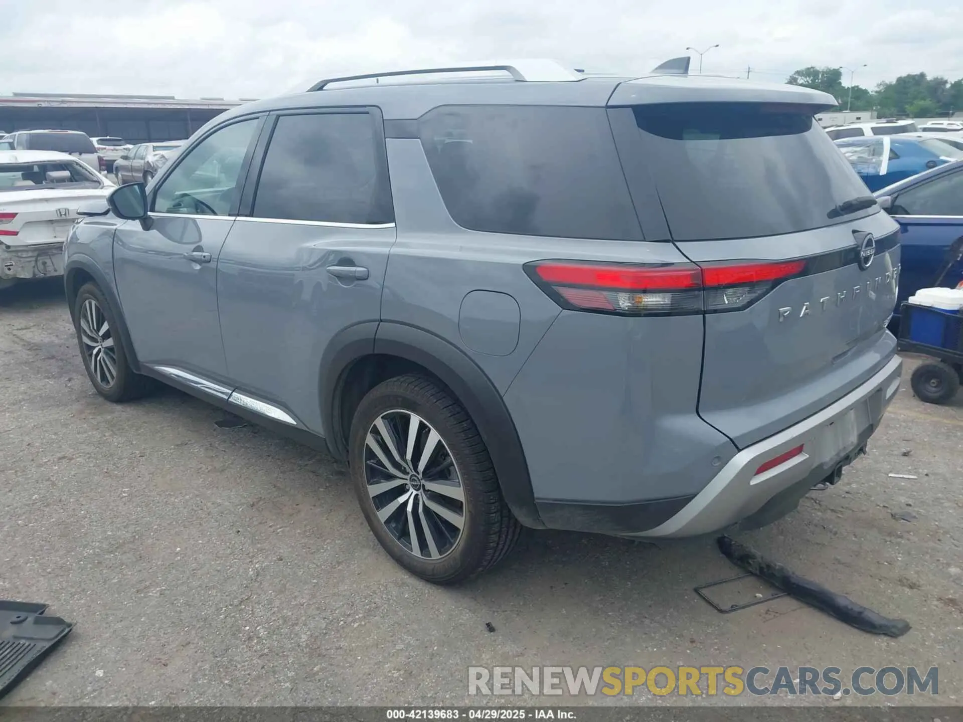 3 fotografías del automóvil dañado 5N1DR3DK4PC208763 NISSAN PATHFINDER 2023
