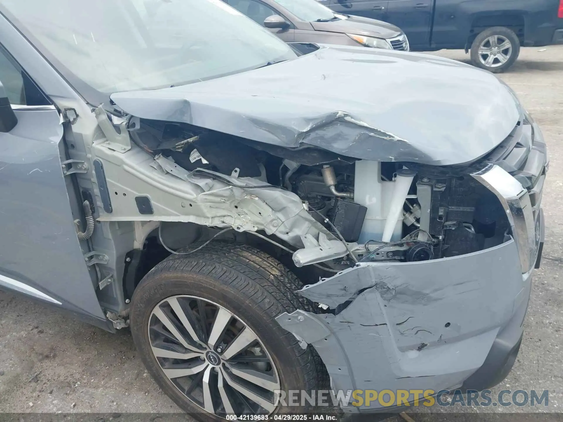 6 fotografías del automóvil dañado 5N1DR3DK4PC208763 NISSAN PATHFINDER 2023