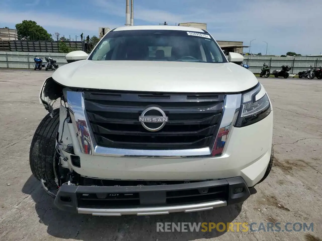 5 fotografías del automóvil dañado 5N1DR3DK5PC223272 NISSAN PATHFINDER 2023
