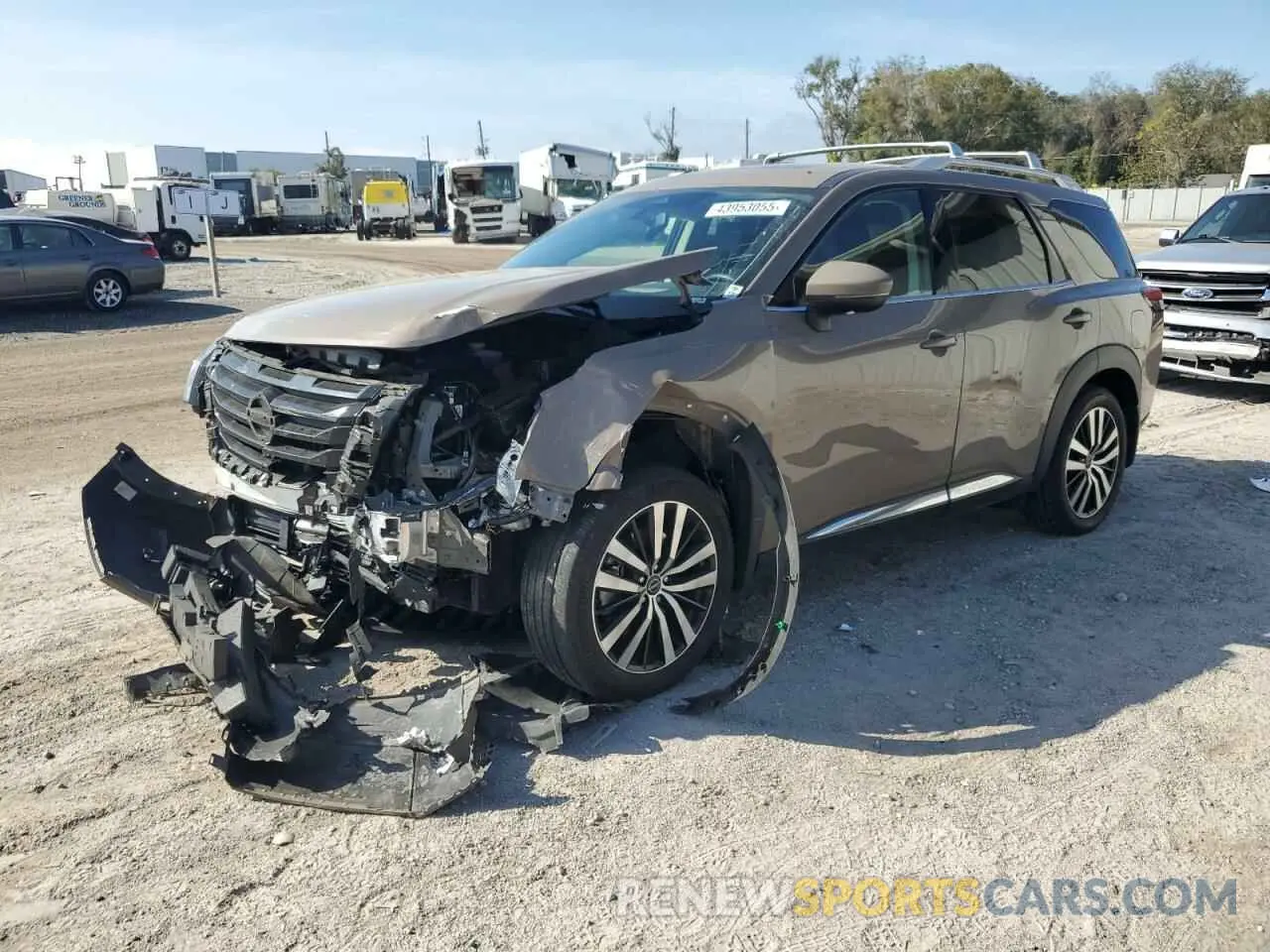 1 fotografías del automóvil dañado 5N1DR3DK6PC239559 NISSAN PATHFINDER 2023