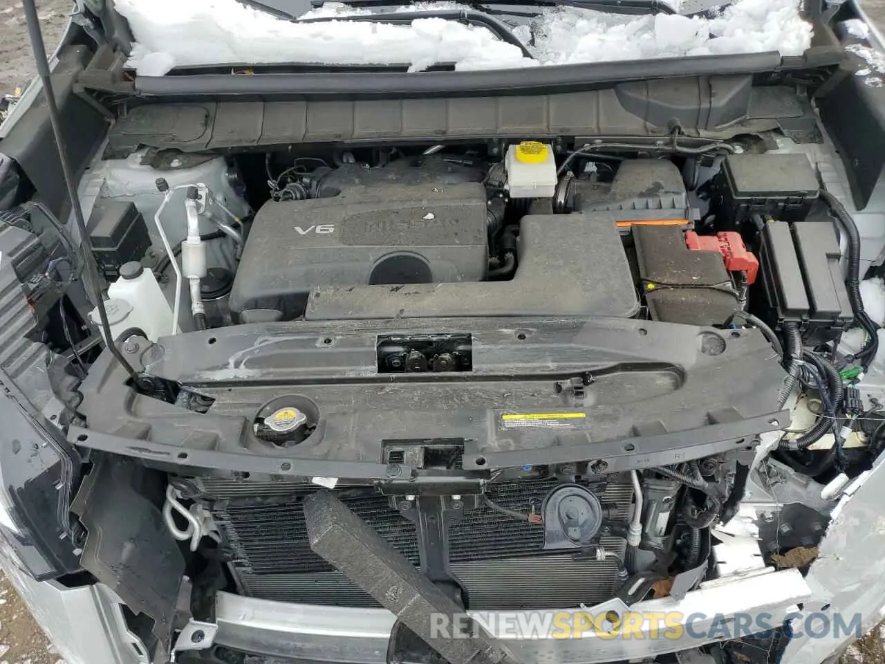 12 fotografías del automóvil dañado 5N1DR3DK7PC262574 NISSAN PATHFINDER 2023
