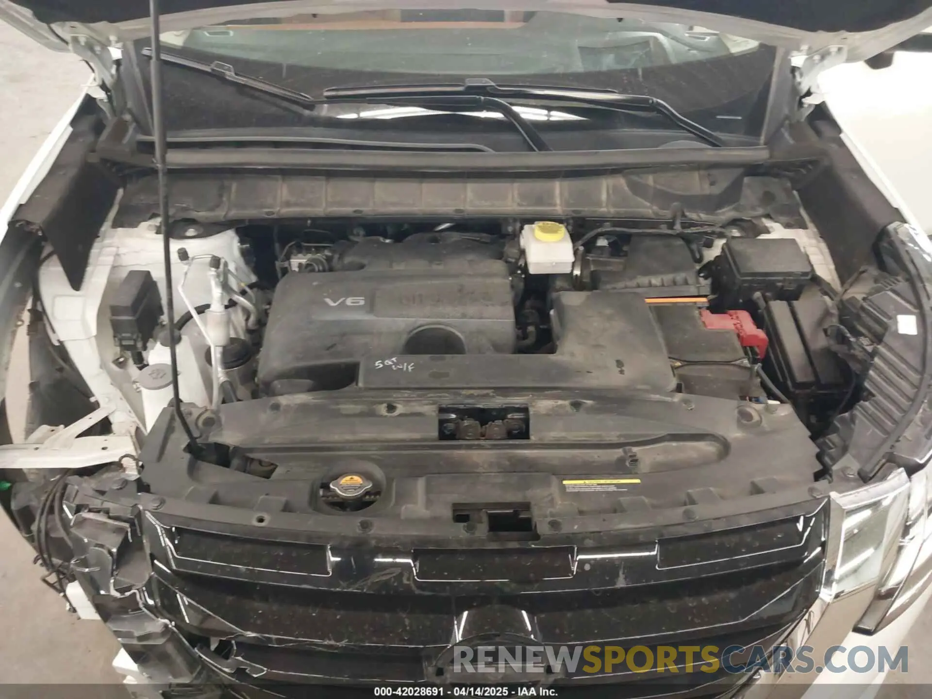 10 fotografías del automóvil dañado 5N1DR3DKXPC217645 NISSAN PATHFINDER 2023