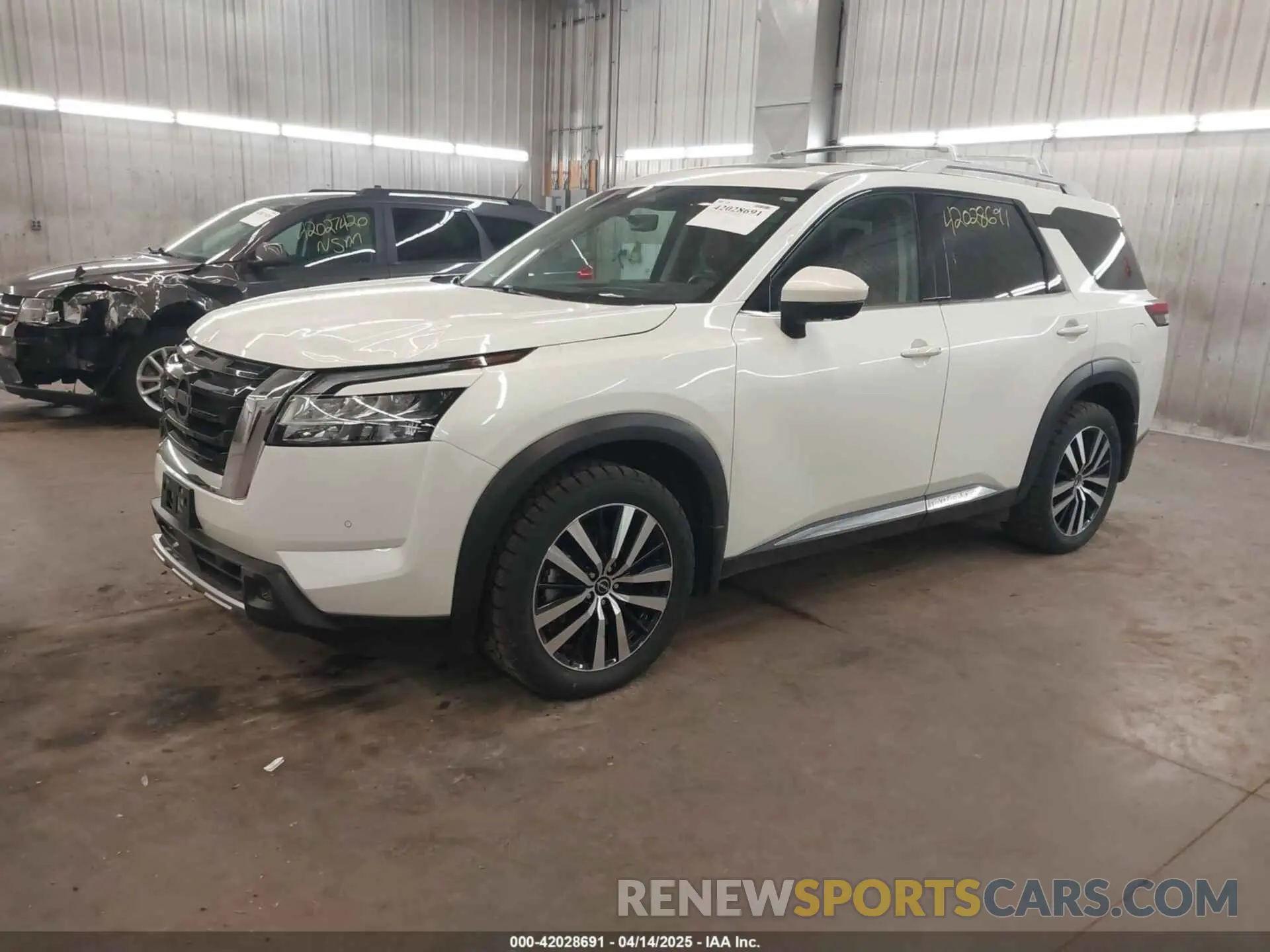 2 fotografías del automóvil dañado 5N1DR3DKXPC217645 NISSAN PATHFINDER 2023