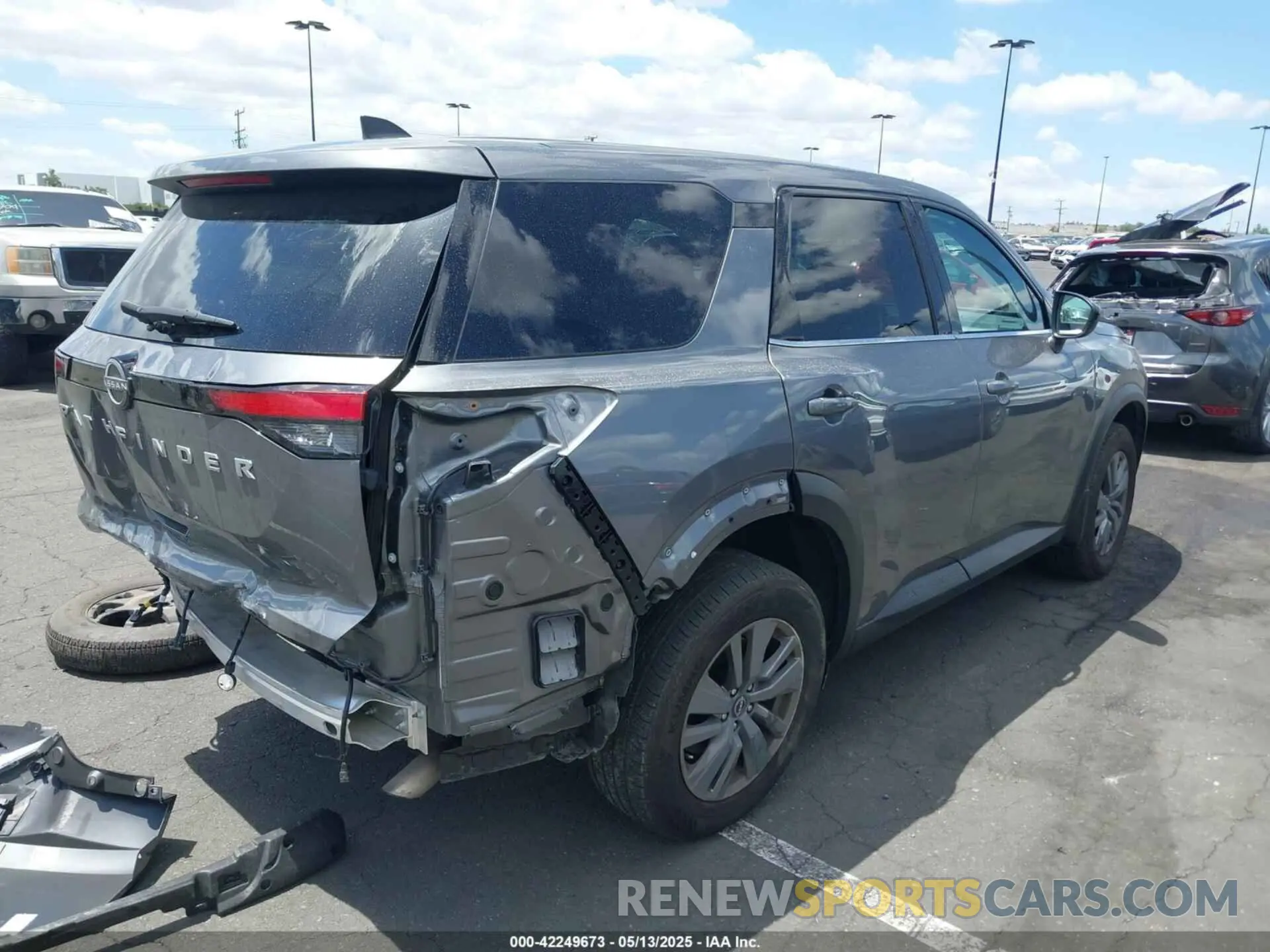 4 fotografías del automóvil dañado 5N1DR3AA3RC296378 NISSAN PATHFINDER 2024